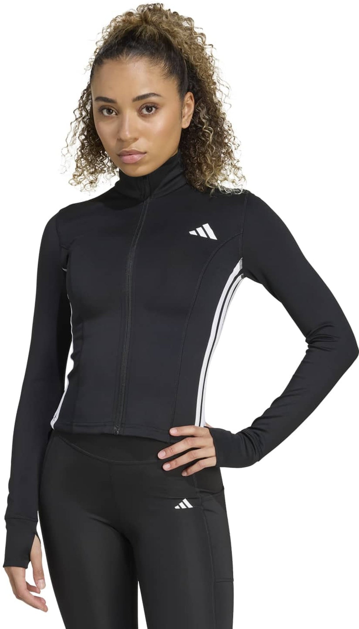 Adidas Funktionsjacken schwarz