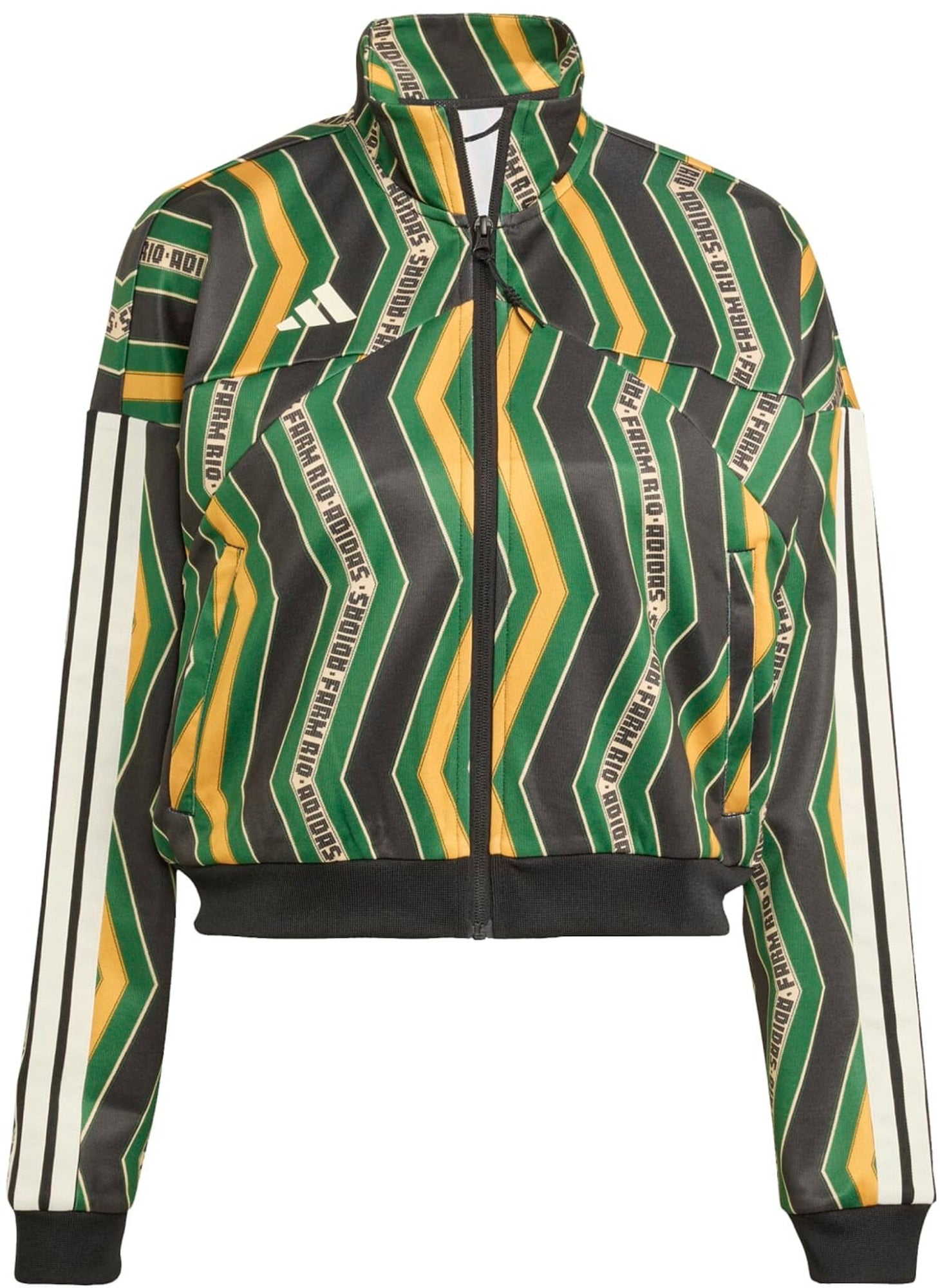 Adidas Shirtjacken  grün