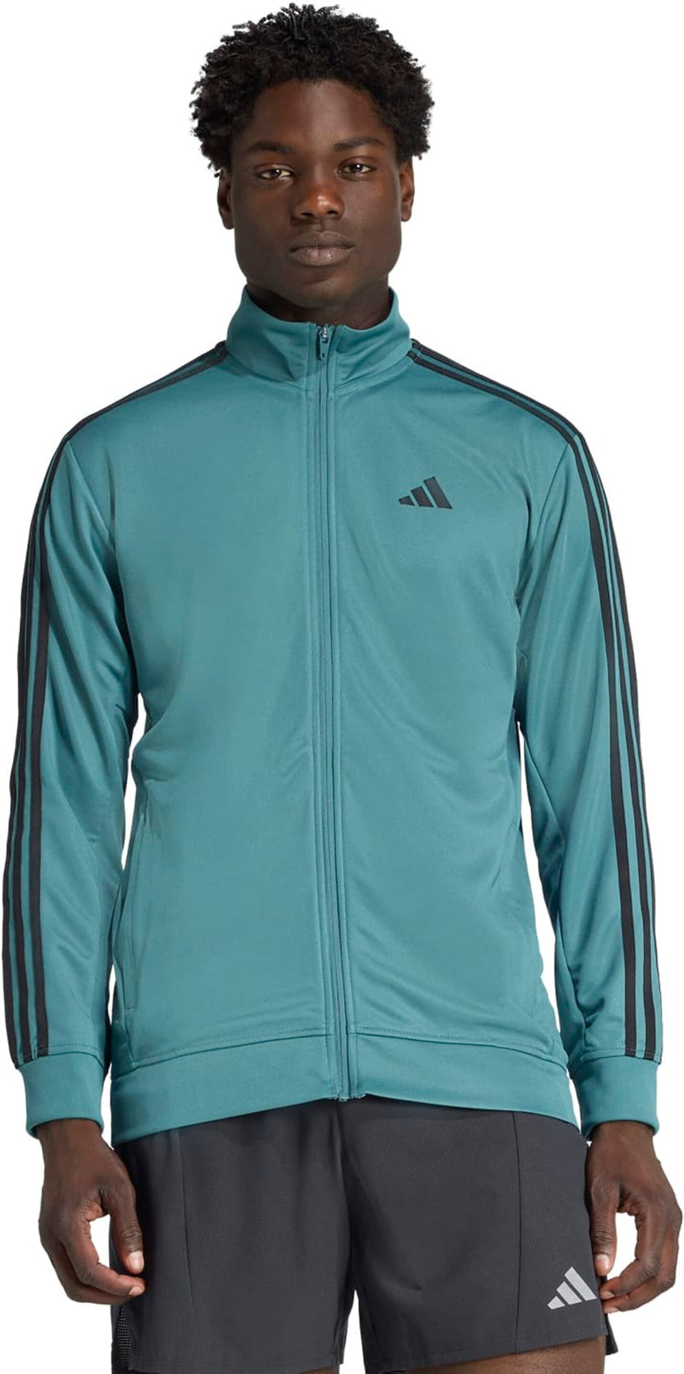 Adidas Shirtjacken  petrol