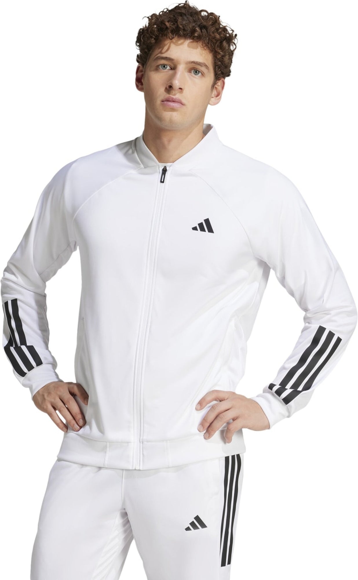 Adidas Shirtjacken  weiß