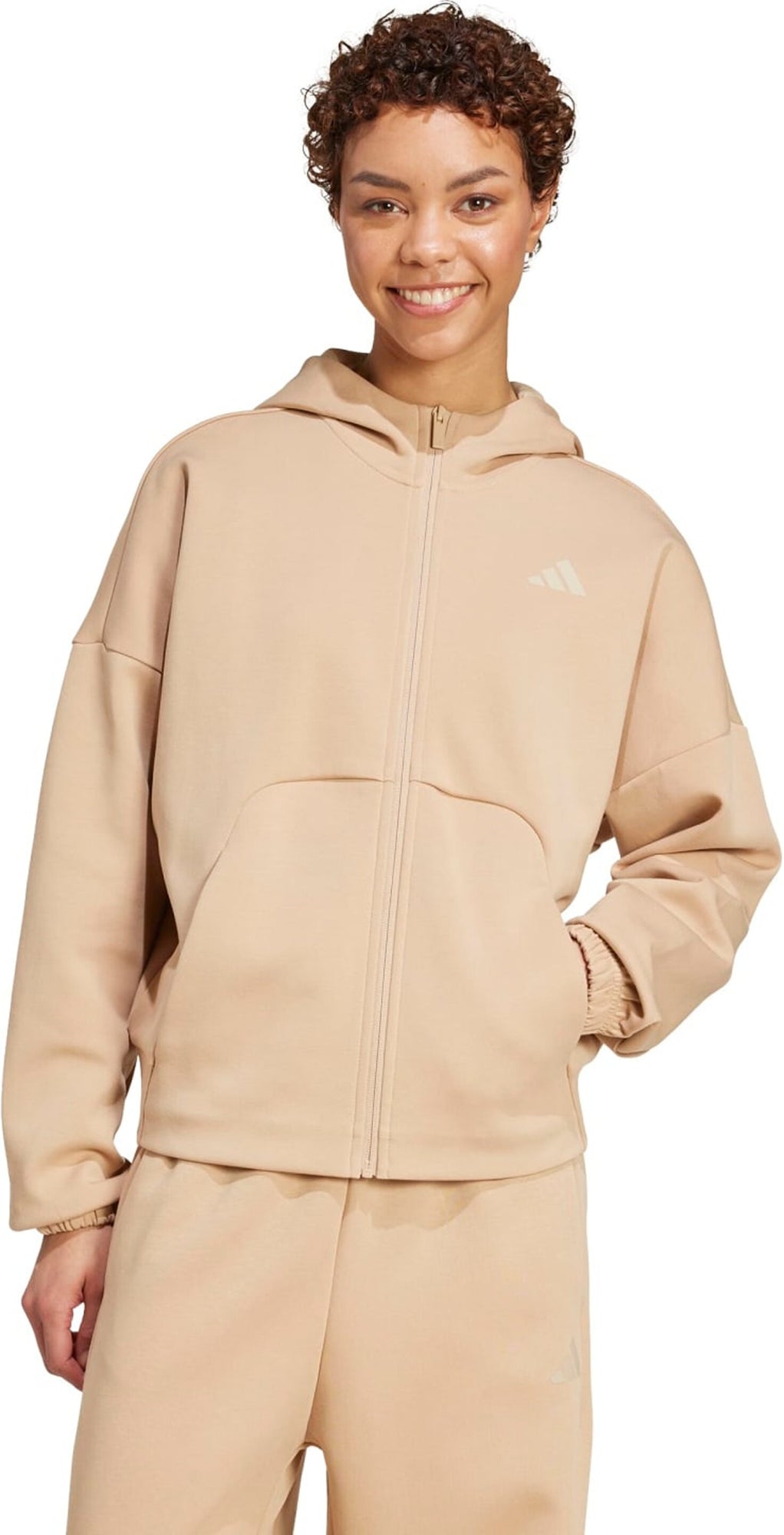 Adidas Shirtjacken  beige