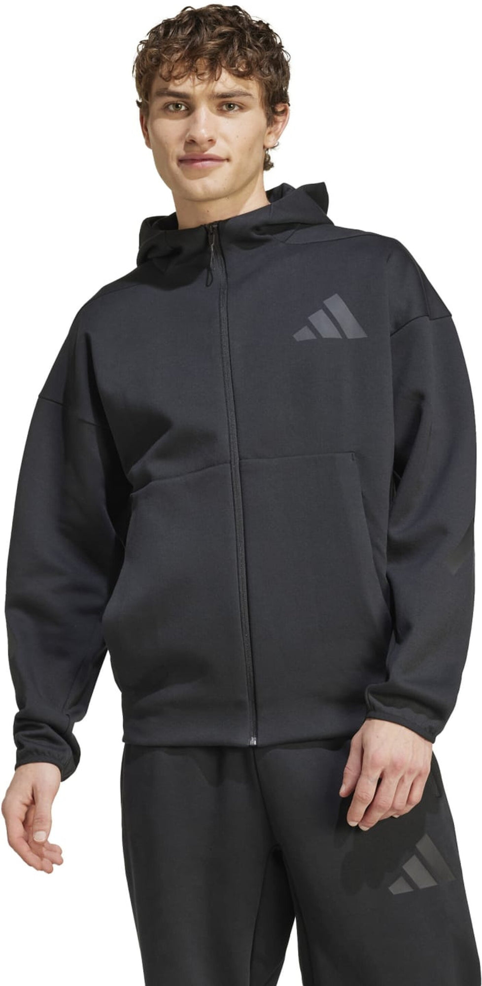 Adidas Shirtjacken  schwarz