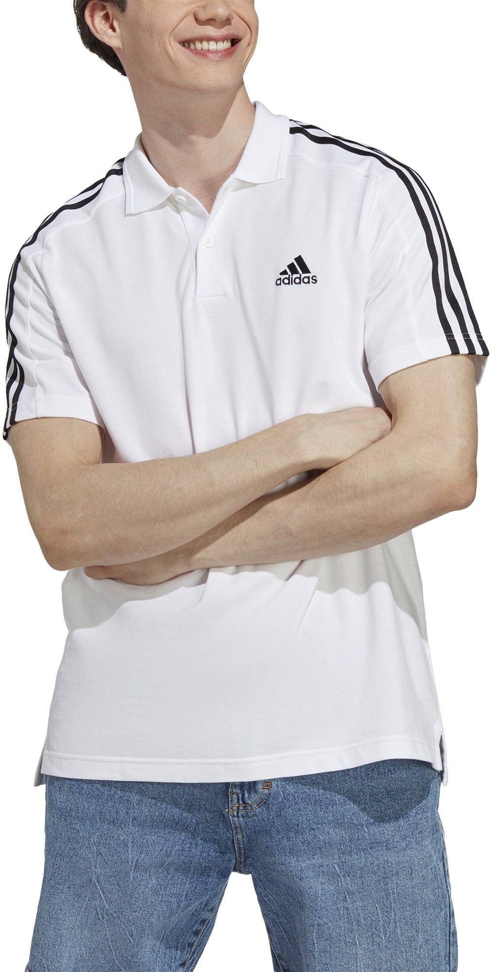 Adidas Poloshirts  weiß