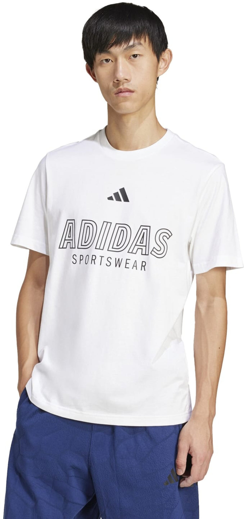 Adidas T-Shirts  weiß