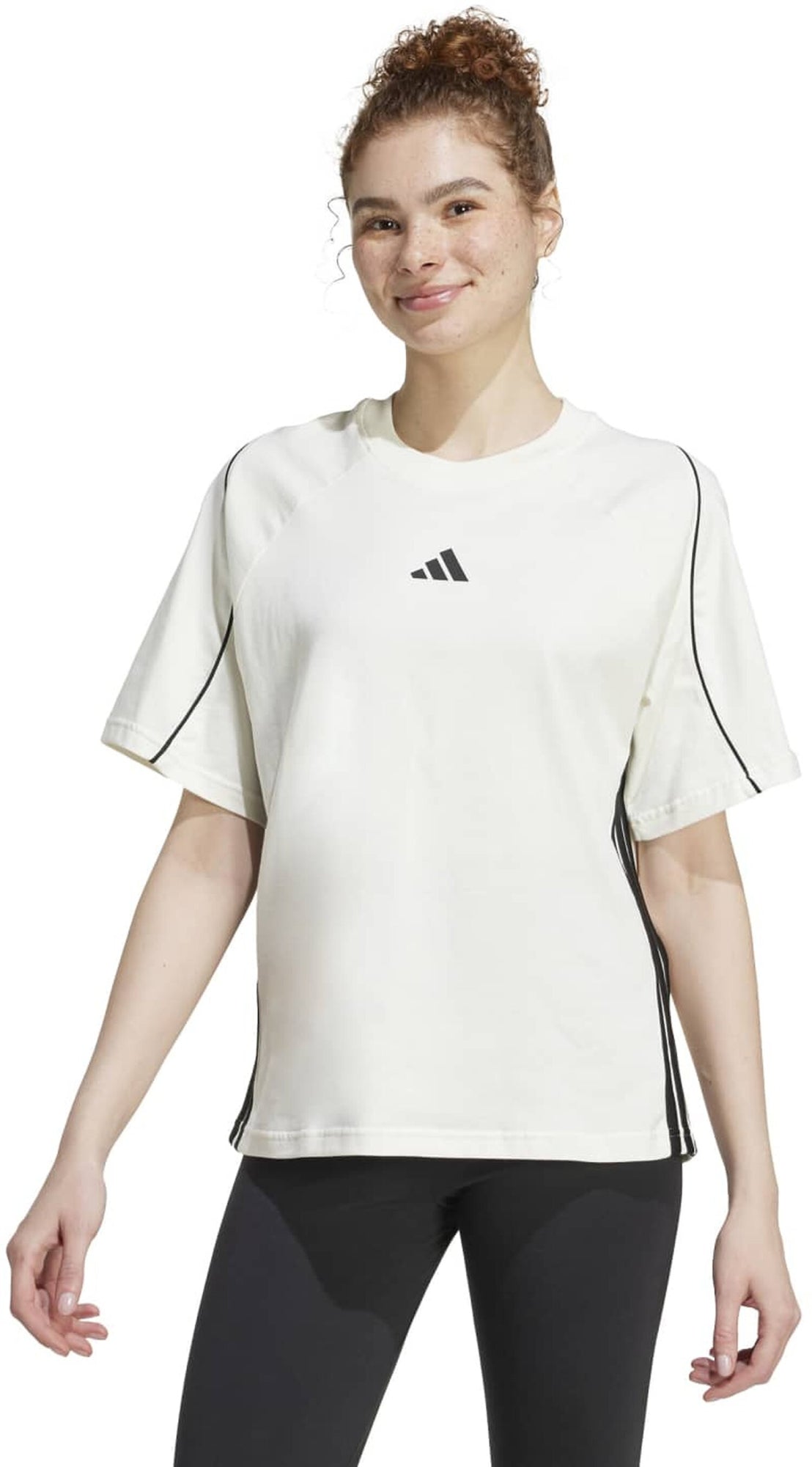 Adidas T-Shirts  weiß