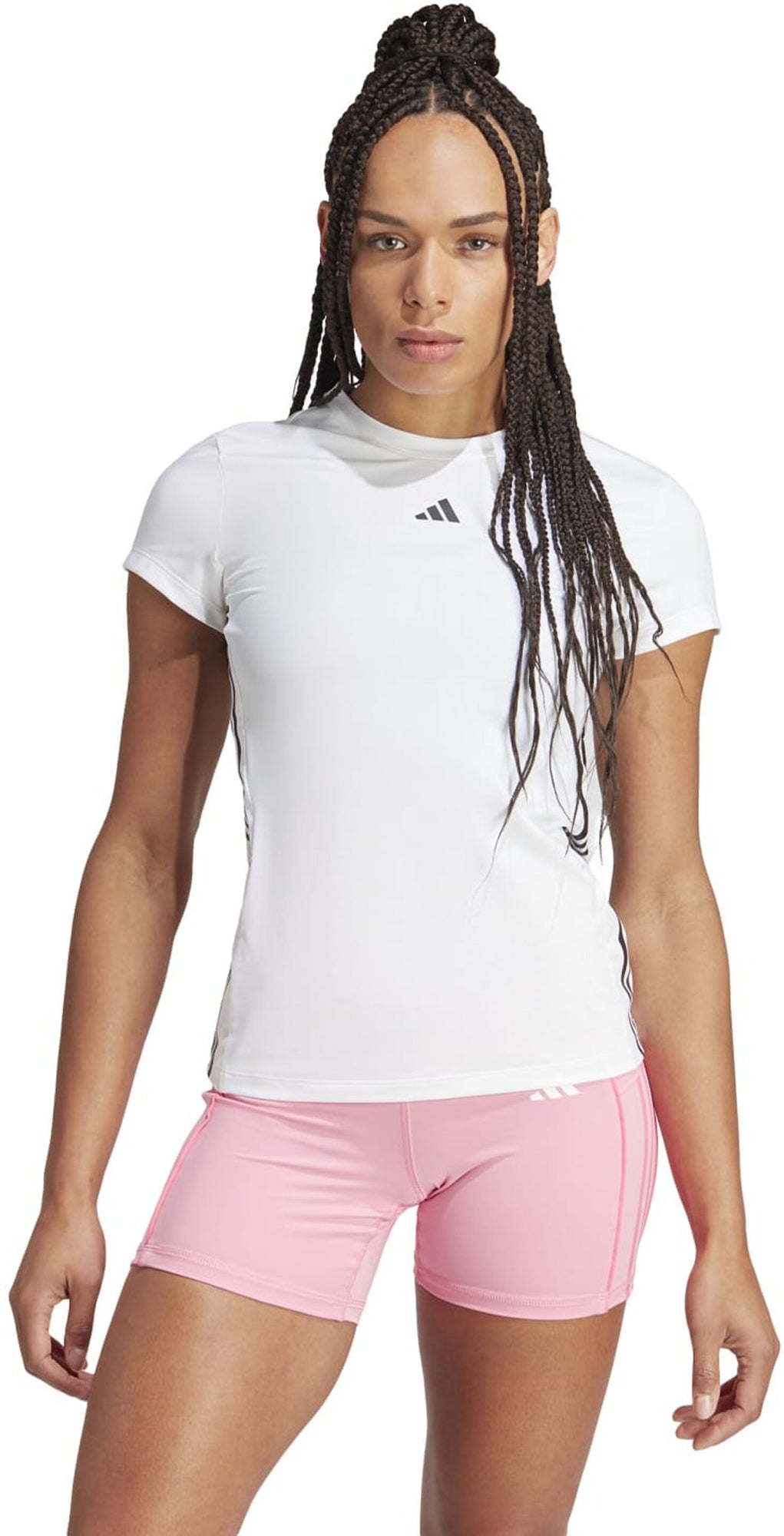 Adidas T-Shirts  weiß