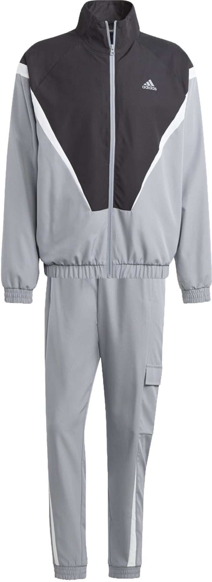 Adidas Trainingsanzüge grau