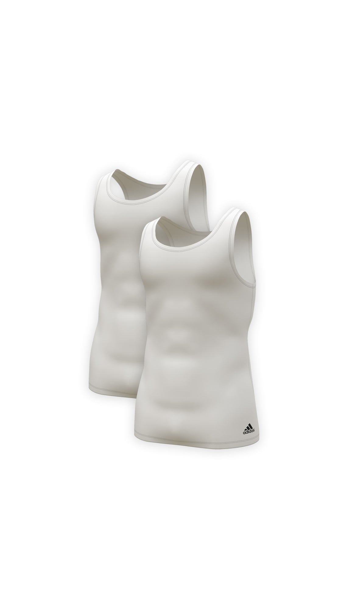 Adidas Underwear Unterhemden weiß