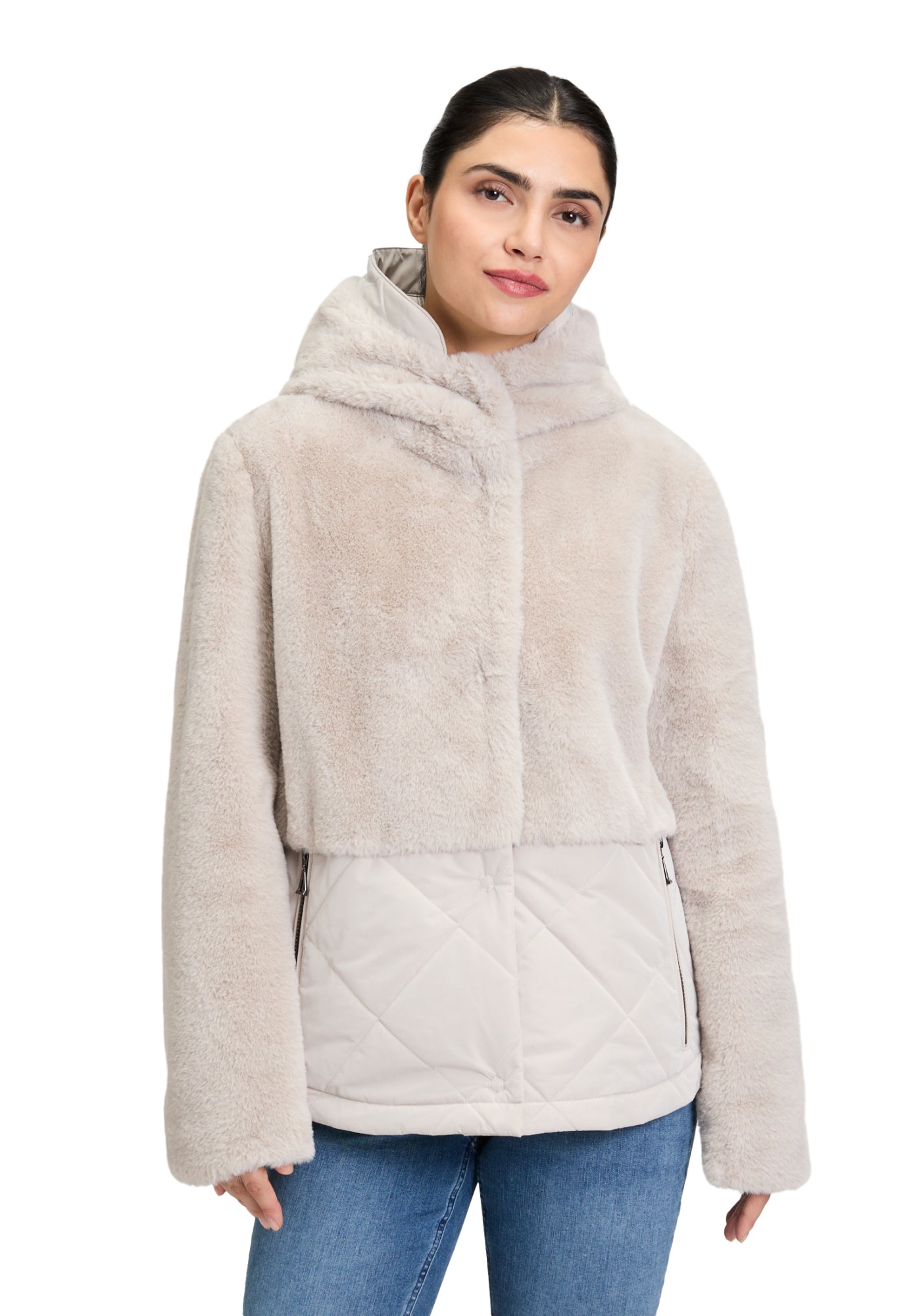 Amber & June Jacken & Mäntel beige