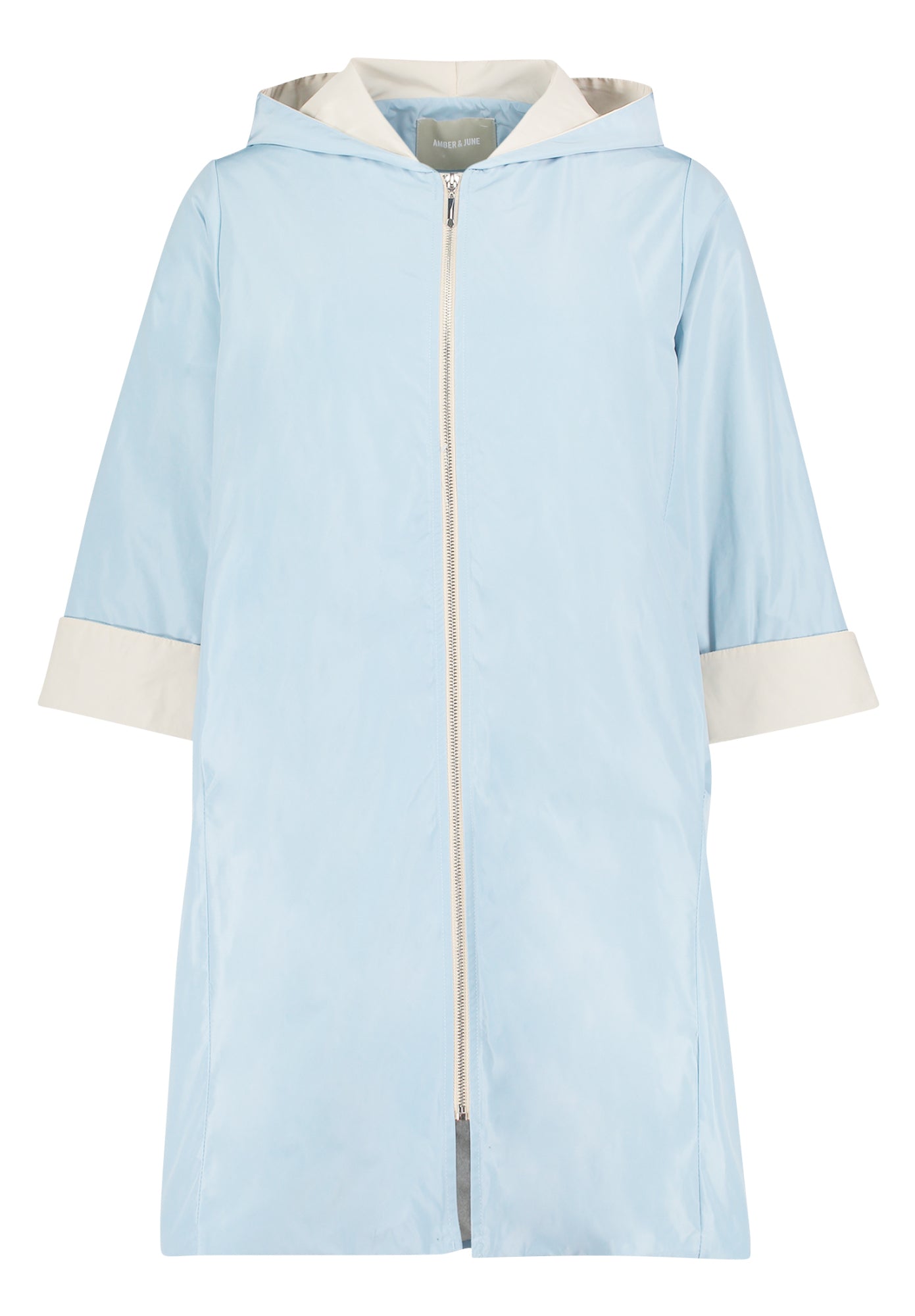 Amber & June Outdoor-Jacken hellblau