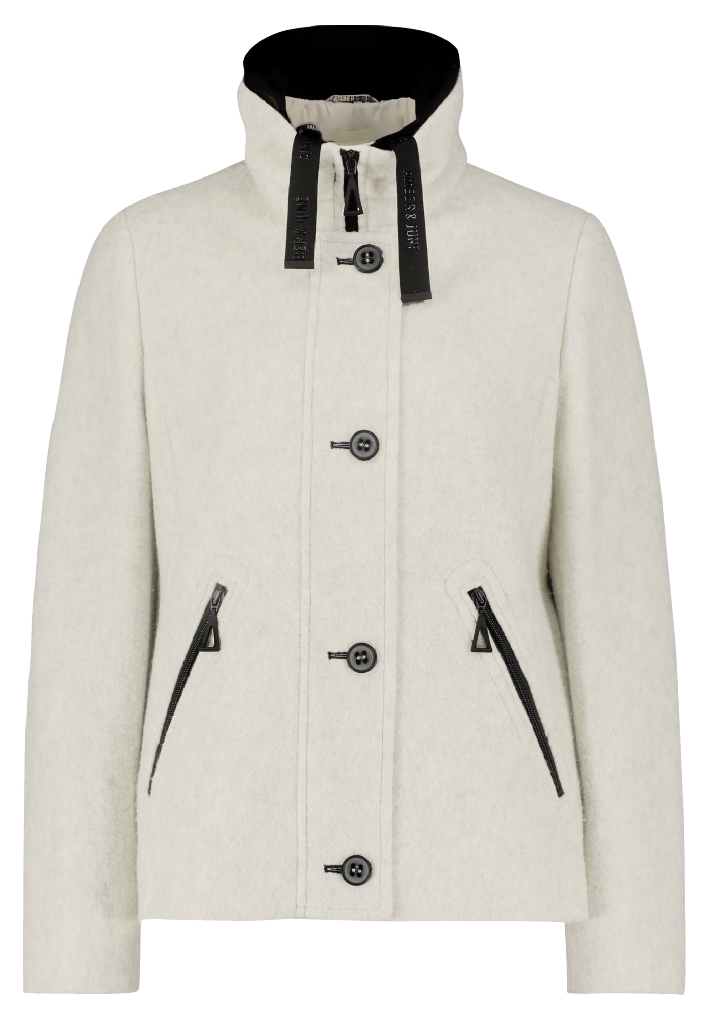 Amber & June Outdoor-Jacken beige