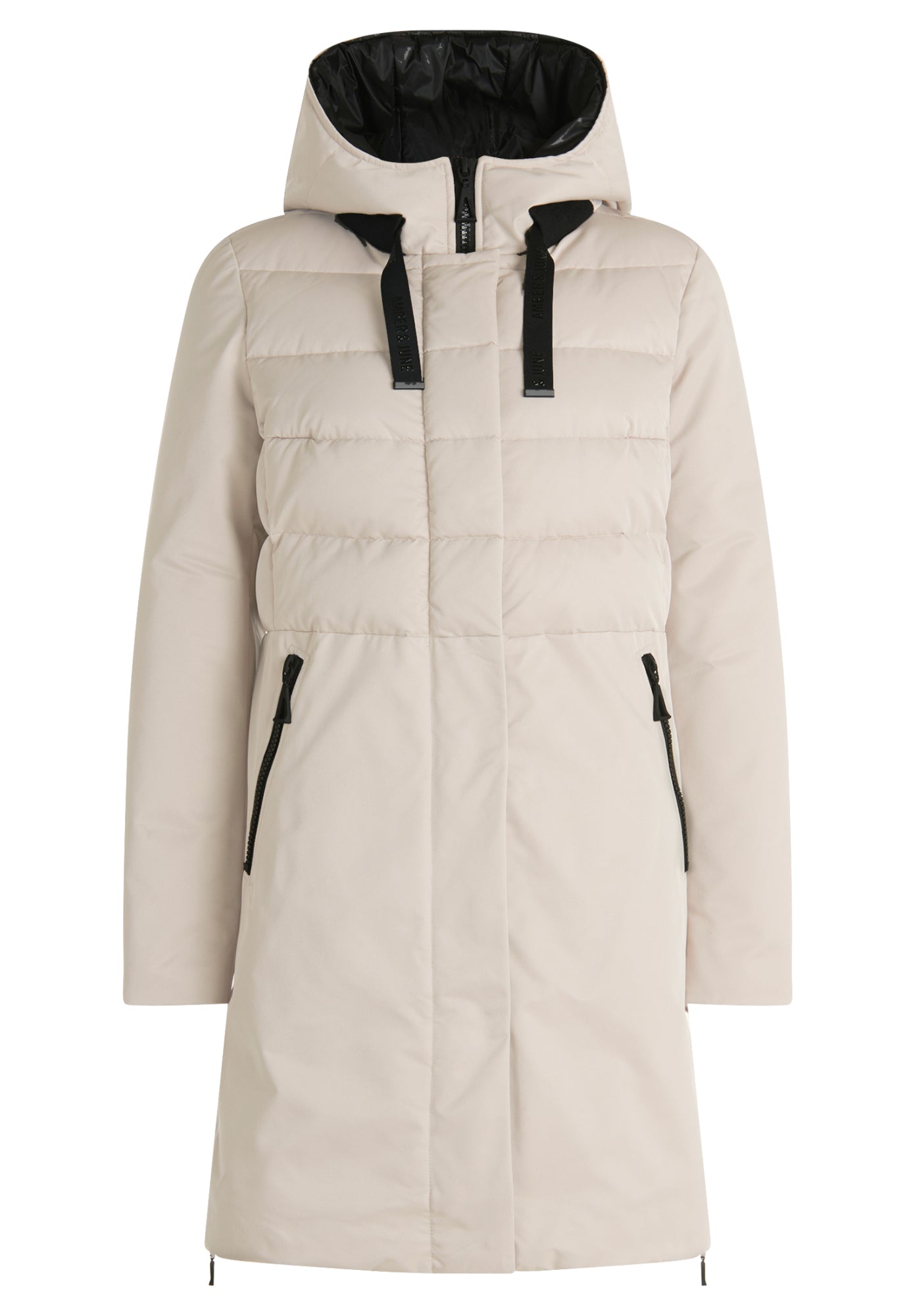 Amber & June Outdoor-Jacken beige