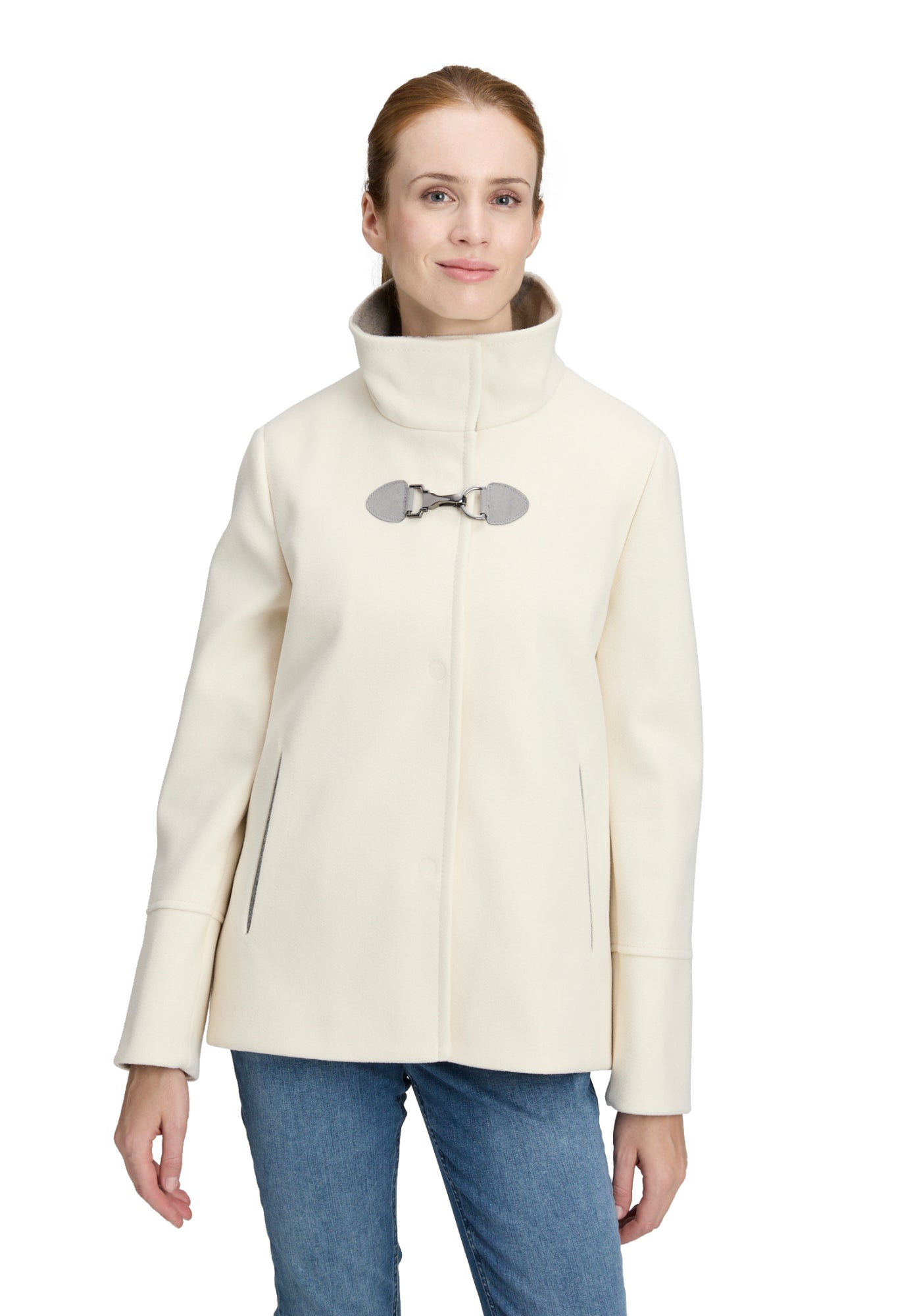 Amber & June Strickjacken beige