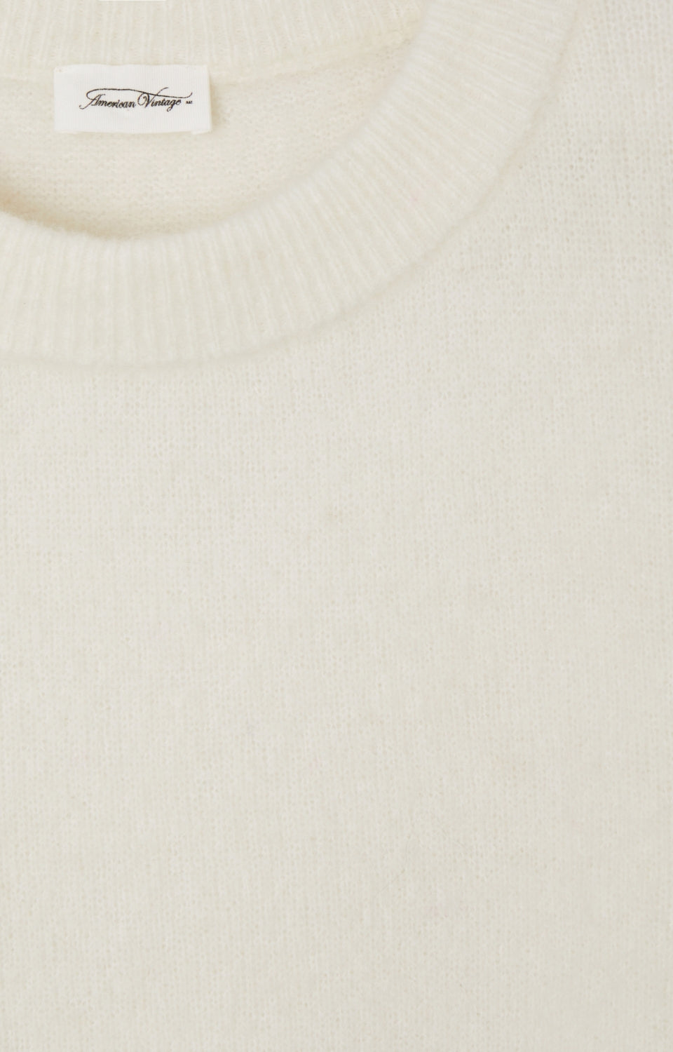 American Vintage Strickjacken weiß