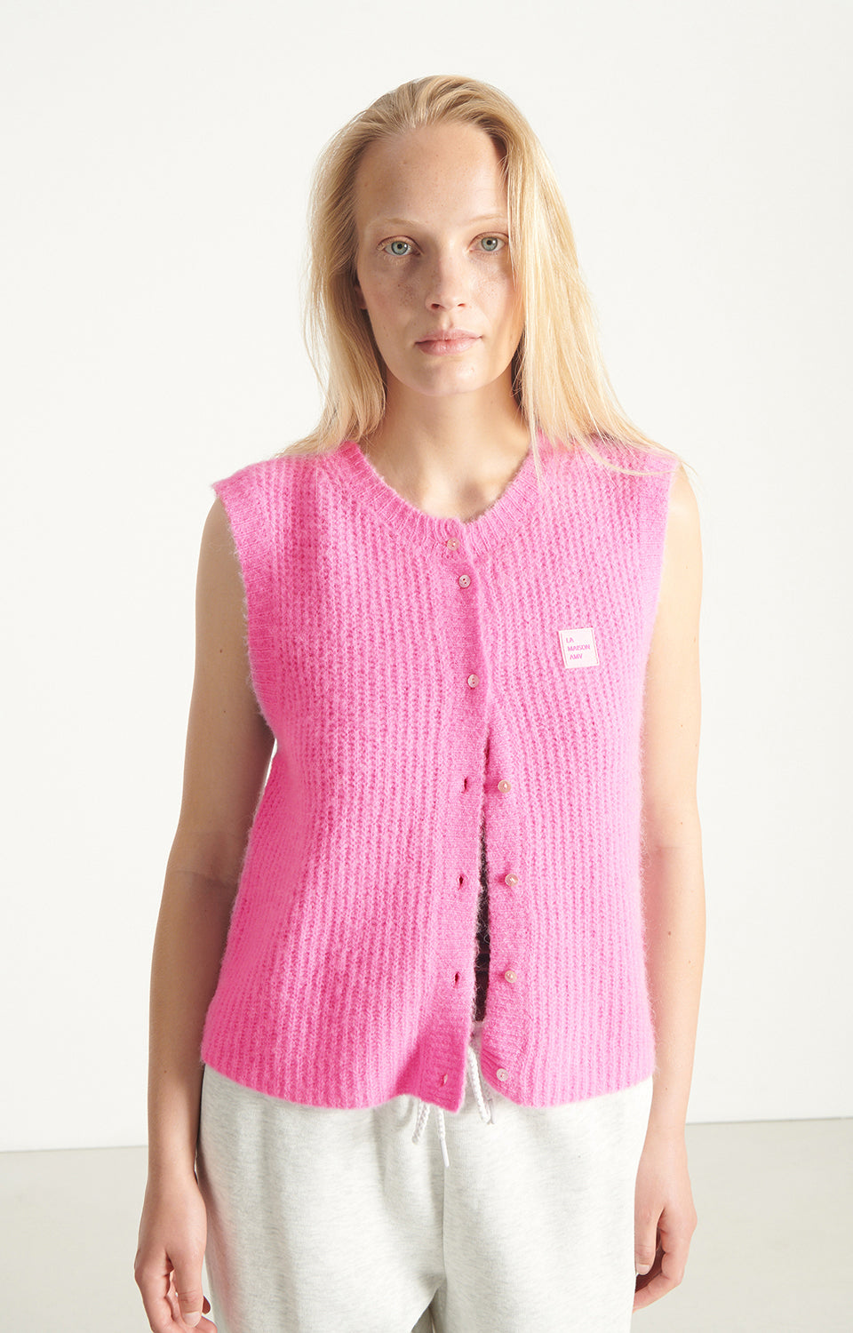 American Vintage Pullunder rosa