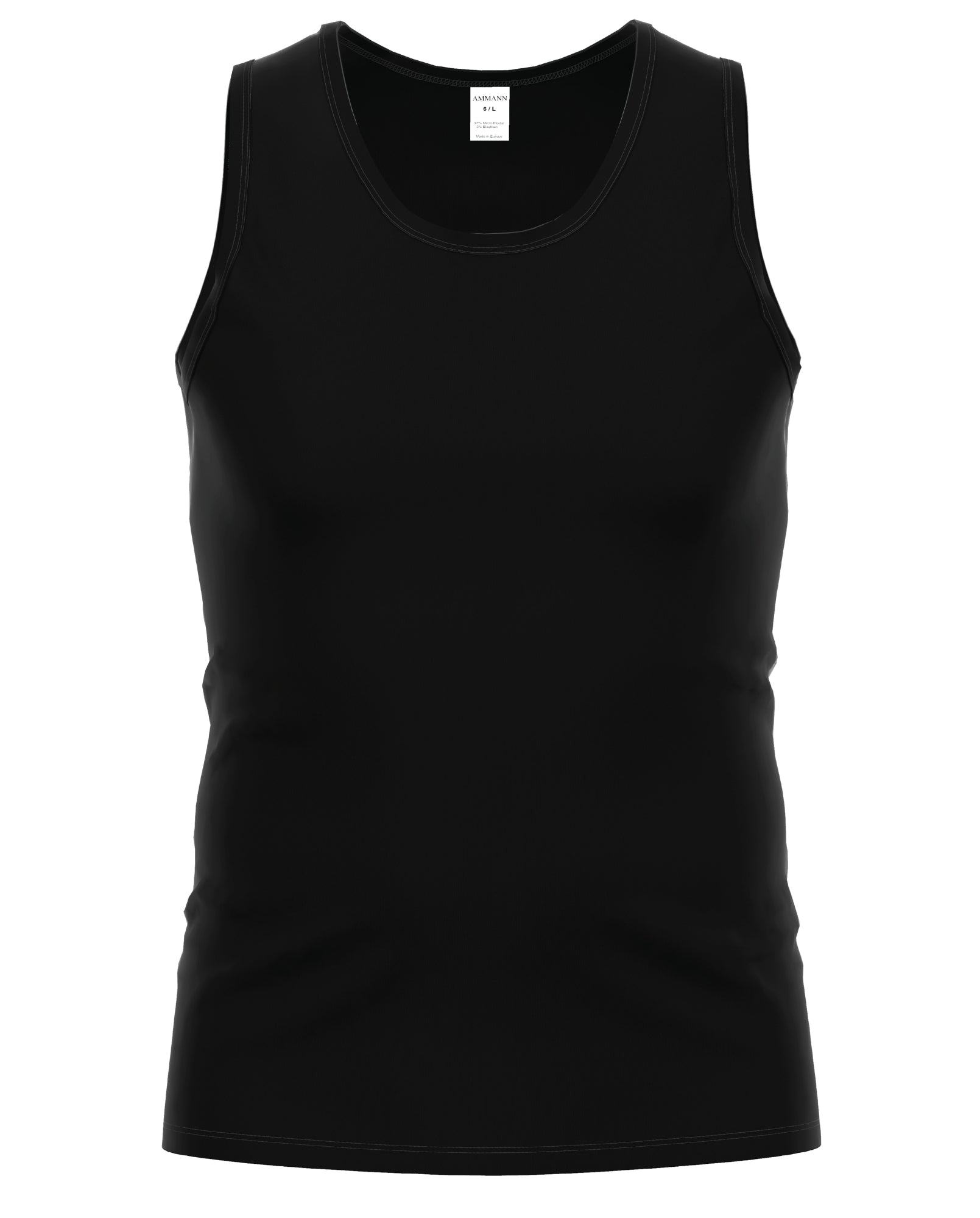 Ammann Unterhemden schwarz