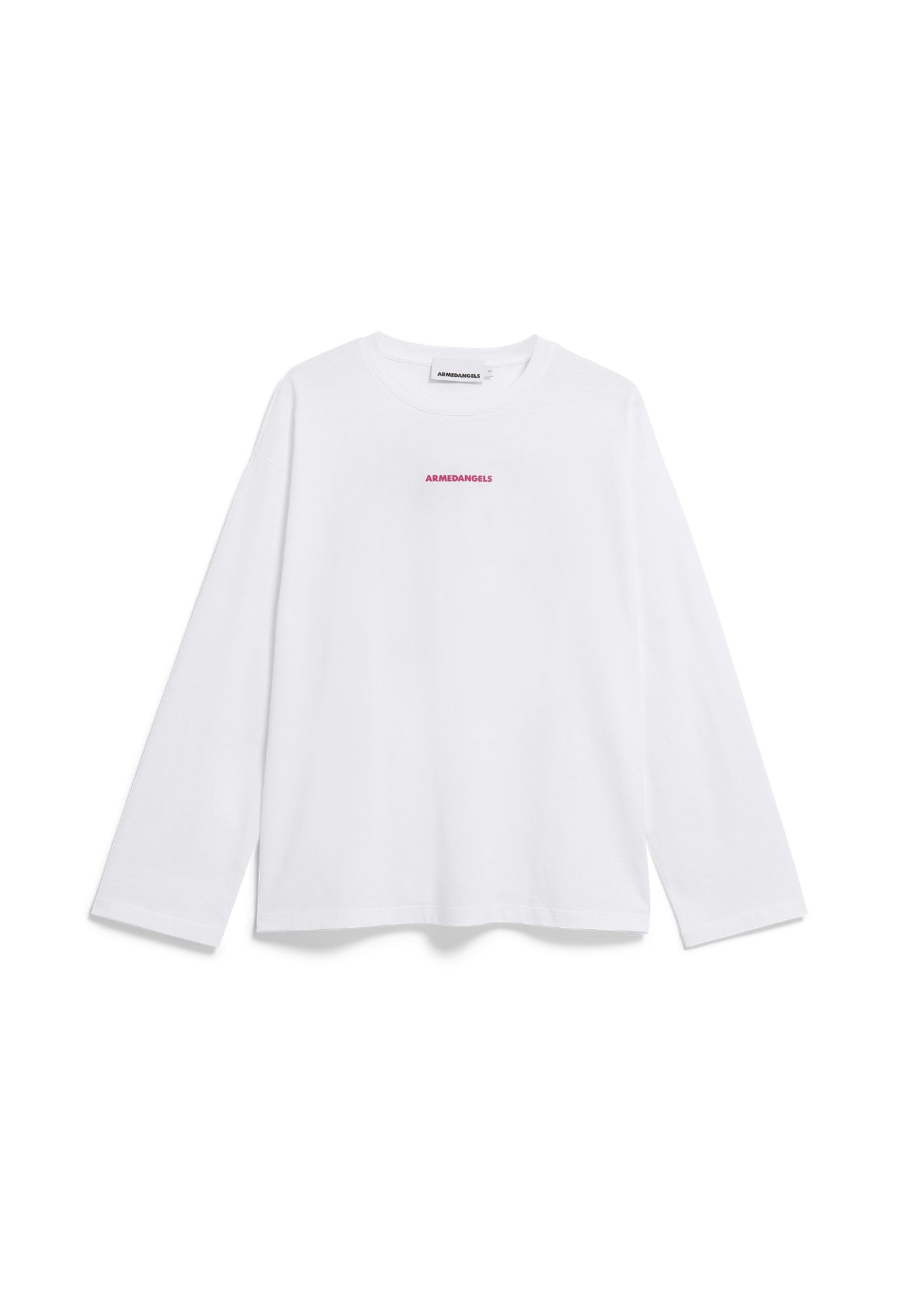 Armed Angels Langarmshirts weiß