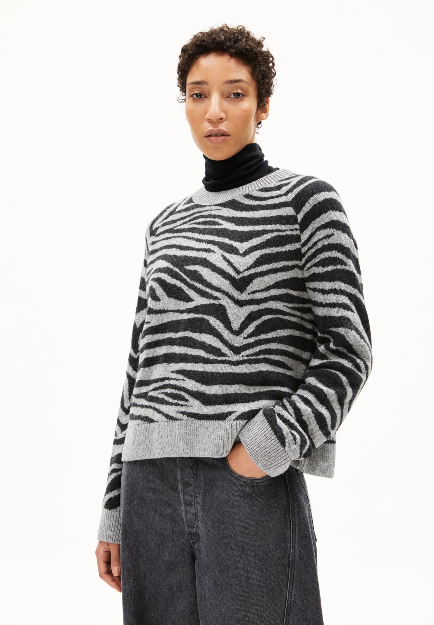 Armed Angels Pullover  silber