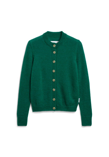 Strickjacke aus Mohair-Woll Mix