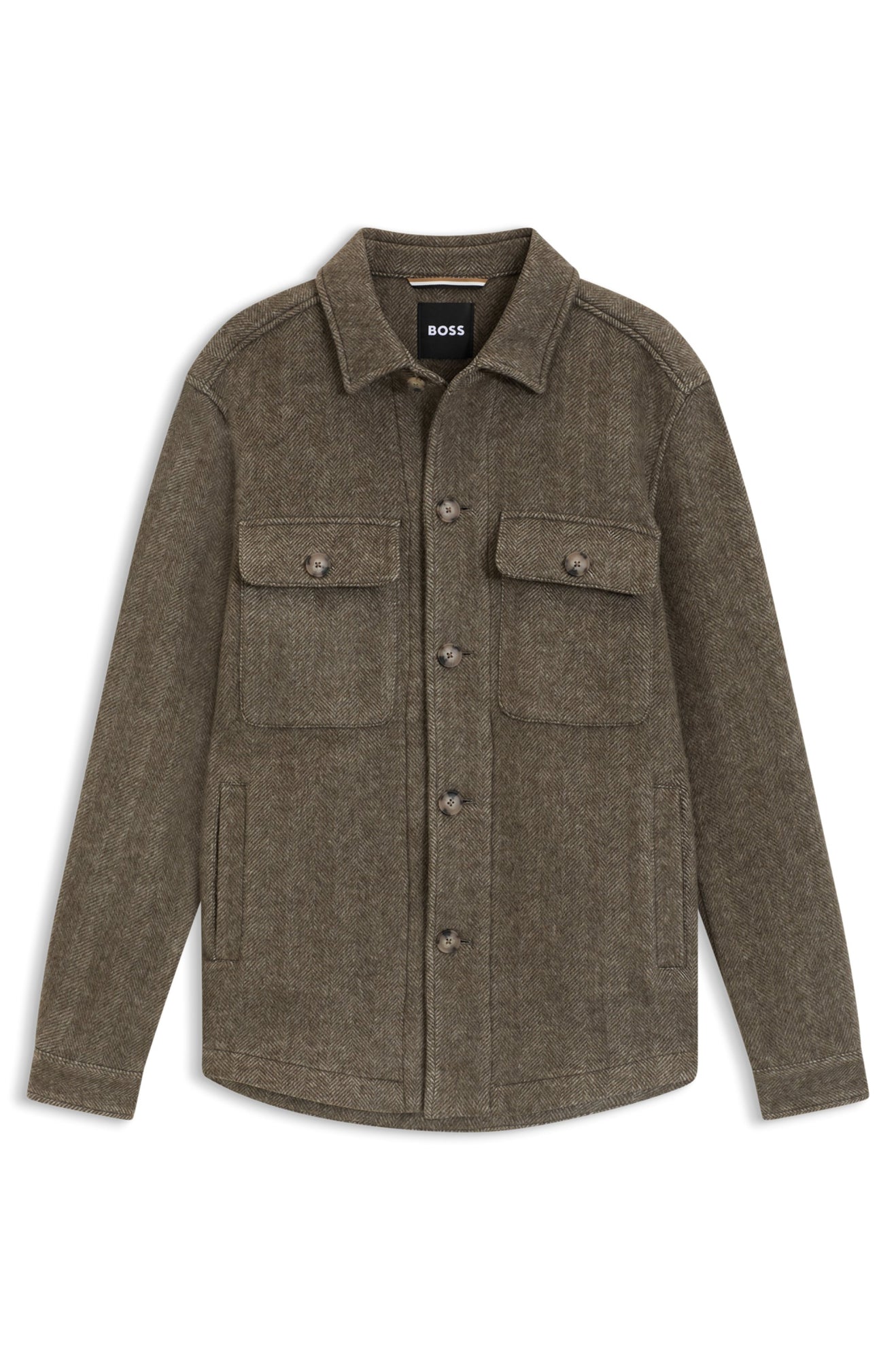 BOSS Black Leichte Jacken braun