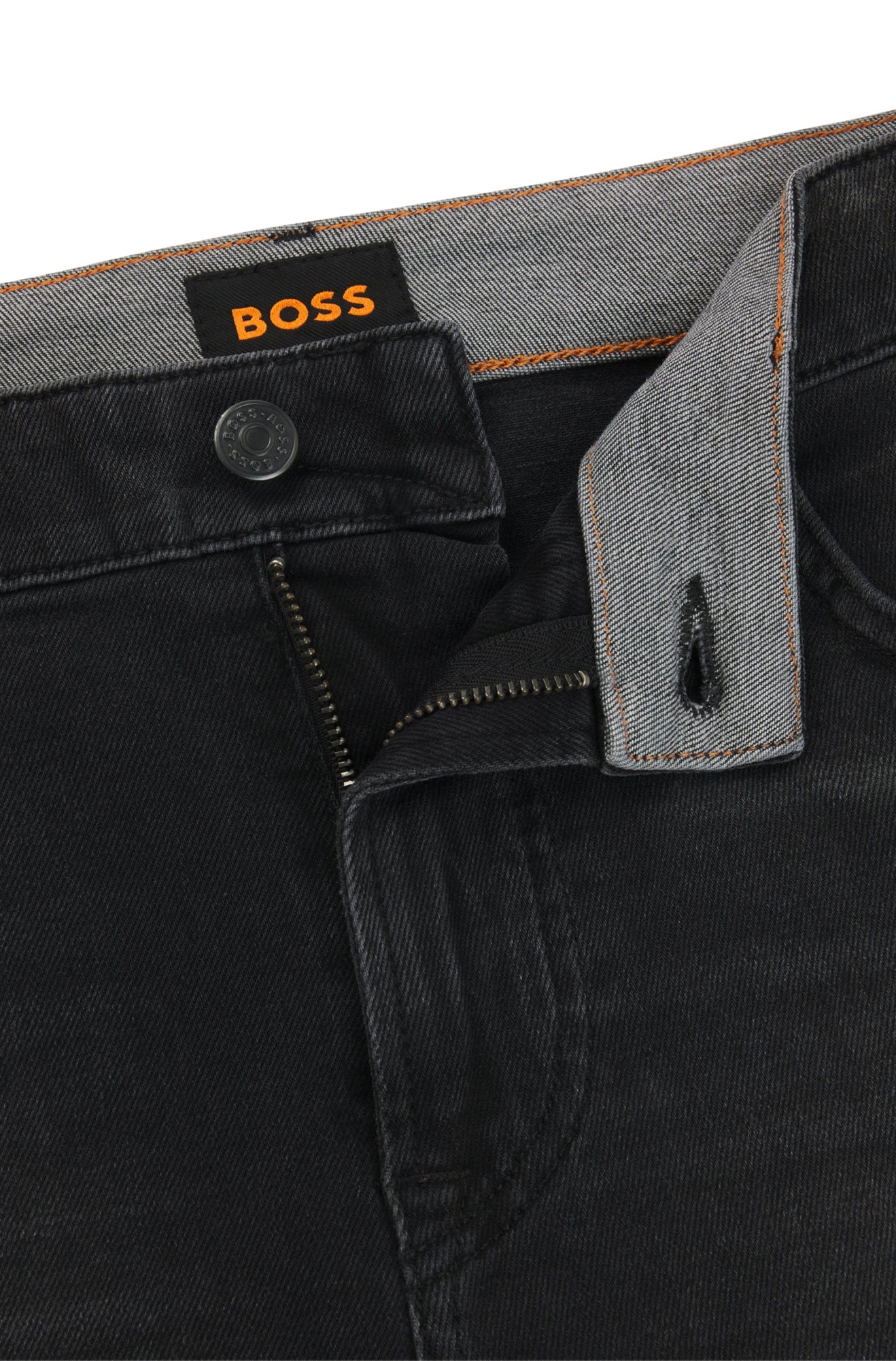 BOSS Black Jeans schwarz
