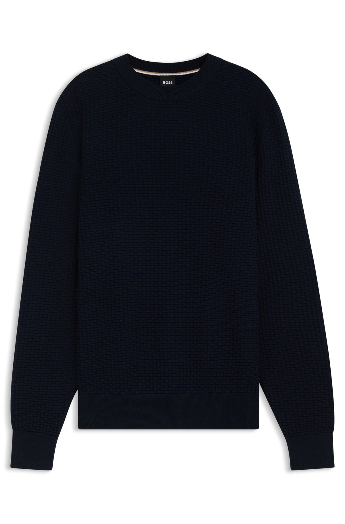 BOSS Black M Pullover dunkelblau