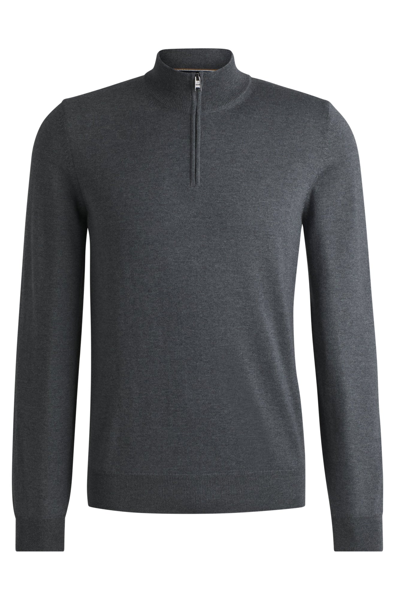 BOSS Black M Pullover grau