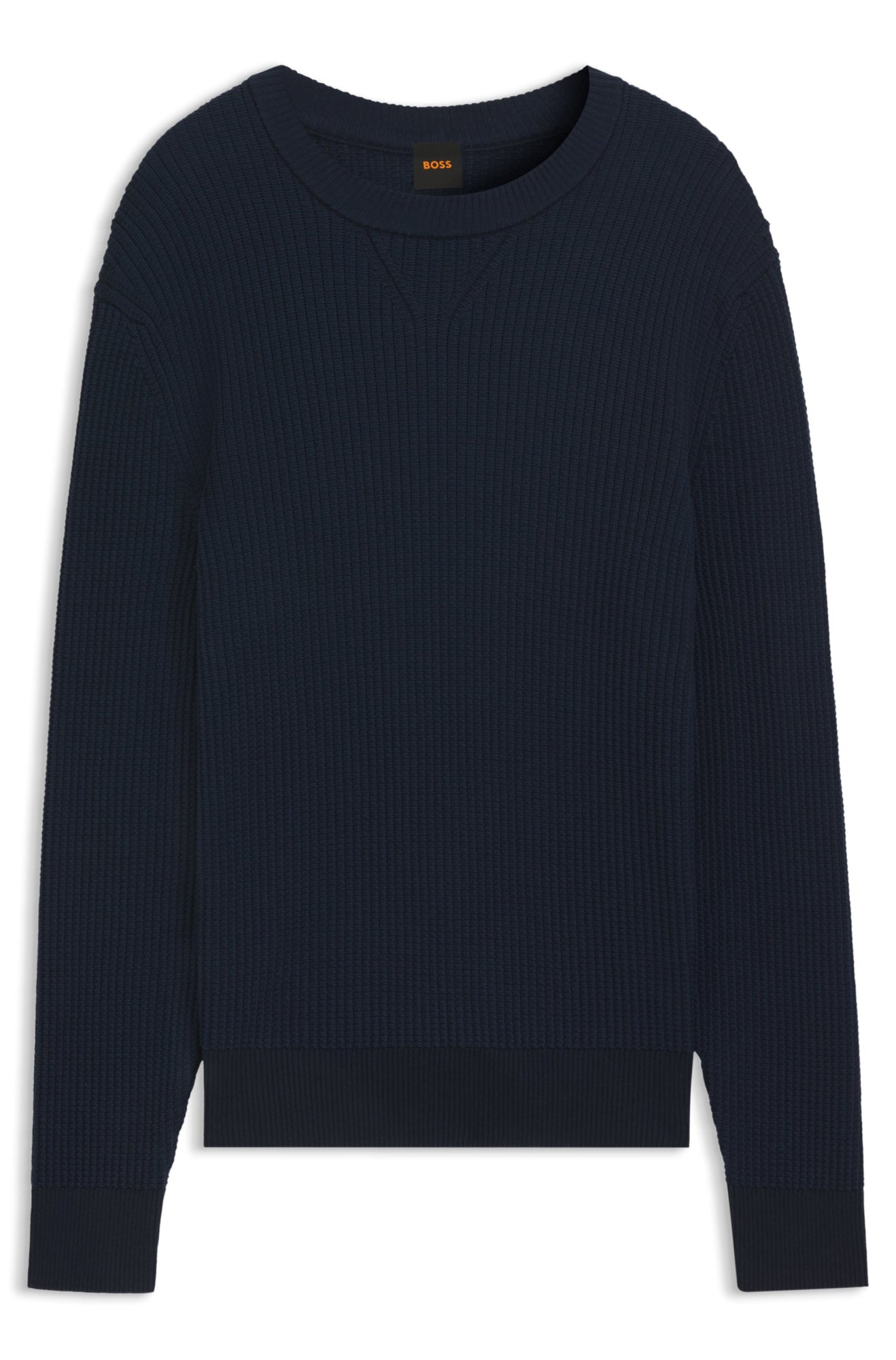 BOSS Orange Pullover dunkelblau