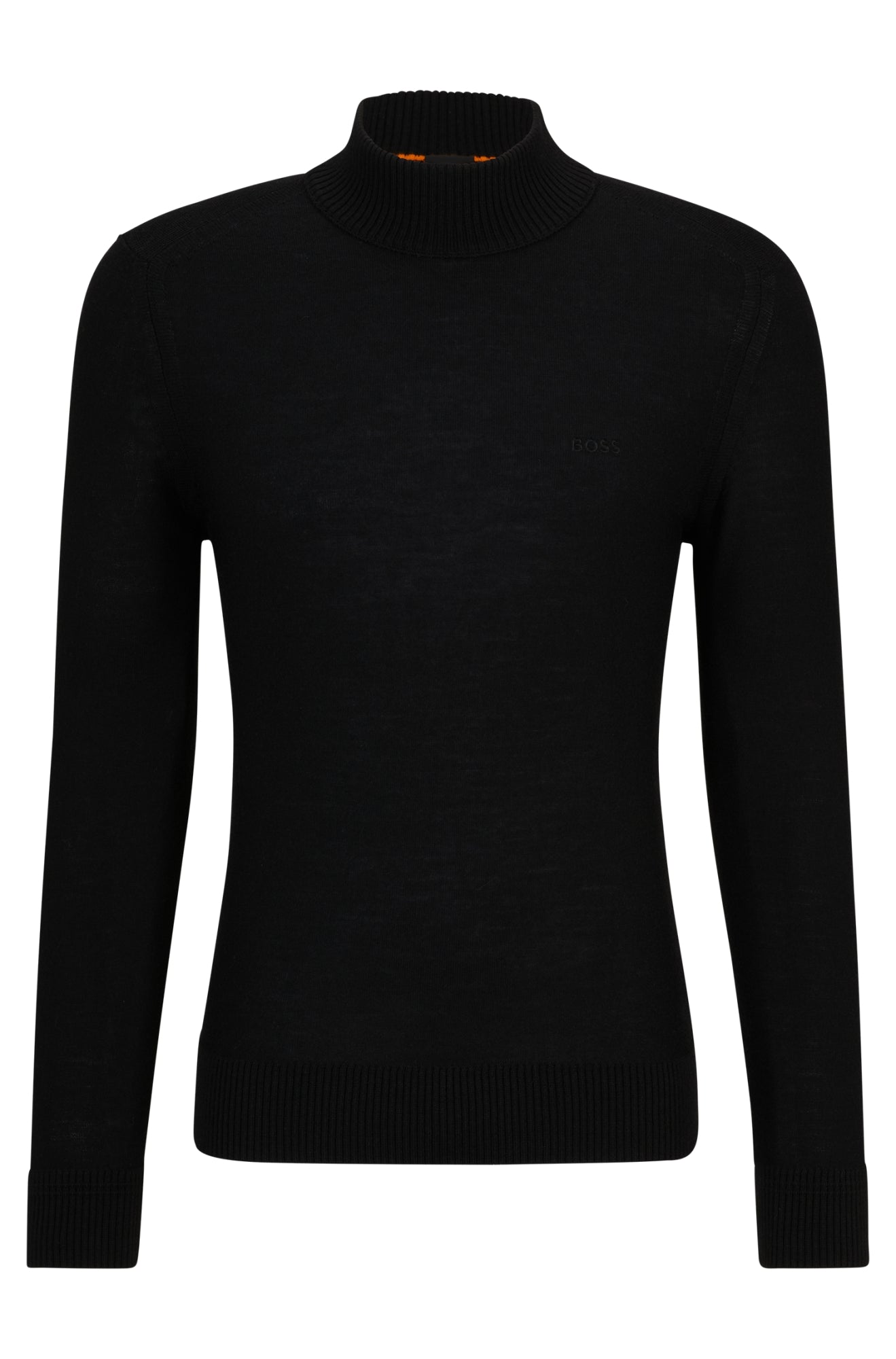 BOSS Orange Pullover  schwarz