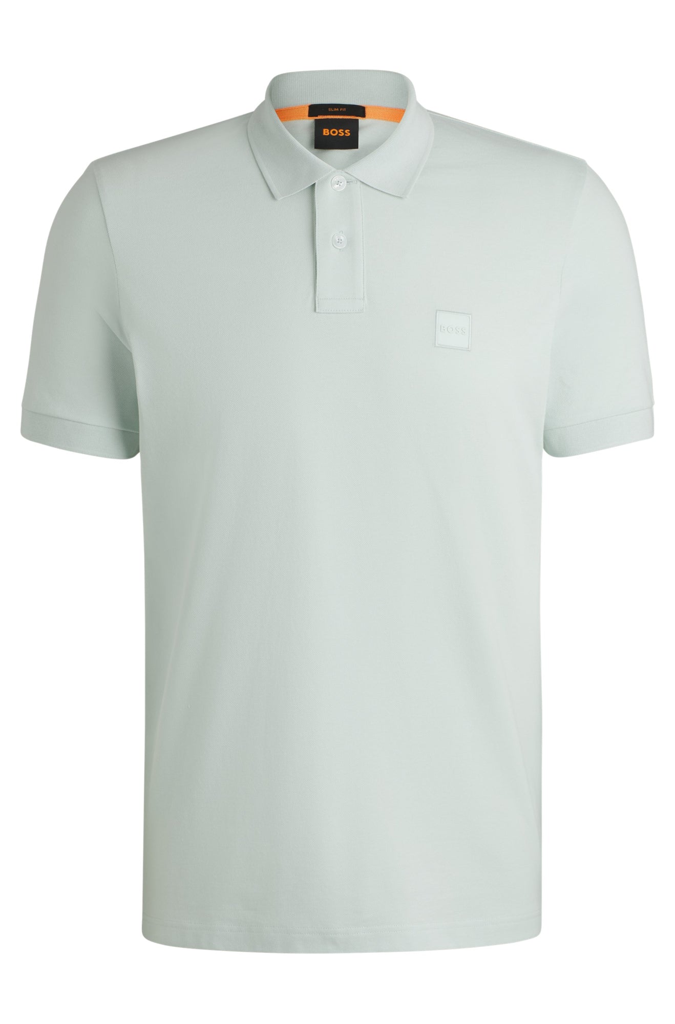 BOSS Orange Poloshirts hellblau