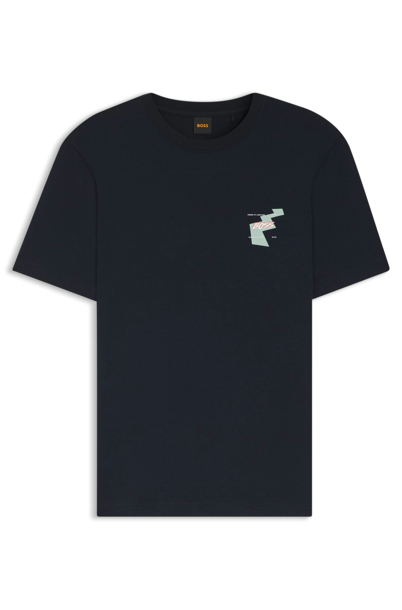 BOSS Orange T-Shirts dunkelblau