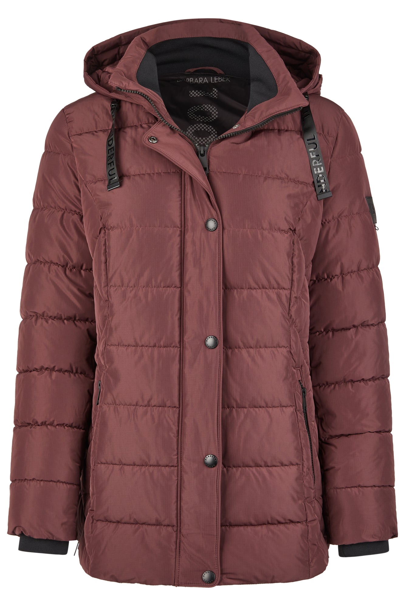 Barbara Lebek Outdoor-Jacken bordeaux