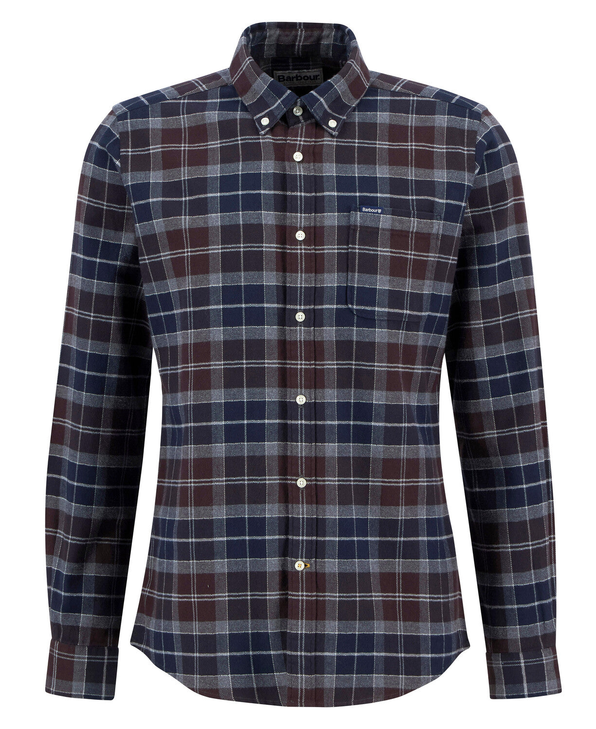 Barbour Hemden dunkelblau