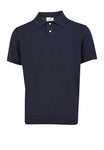 Basefield Poloshirts dunkelblau