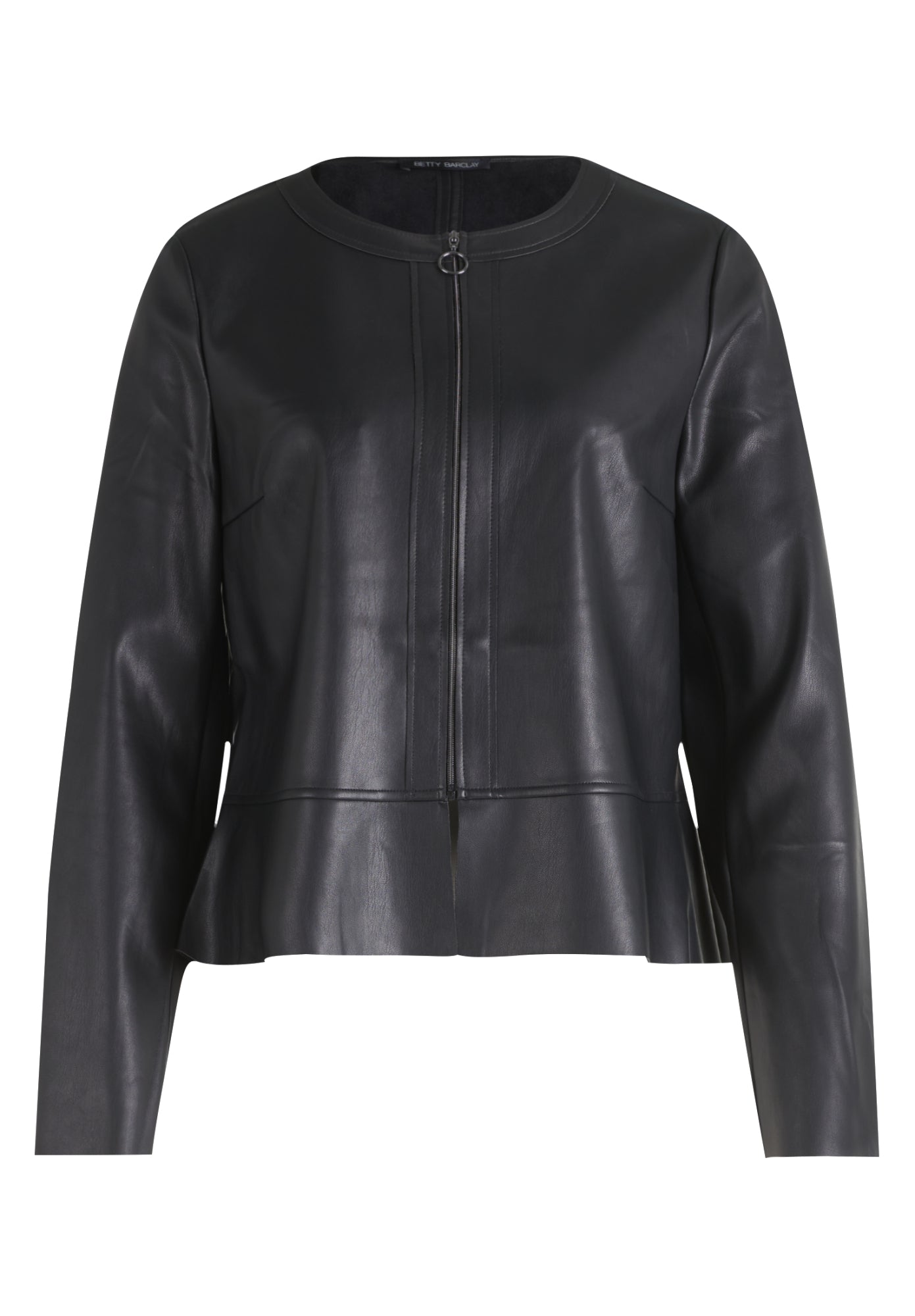 Betty Barclay Lederjacken schwarz