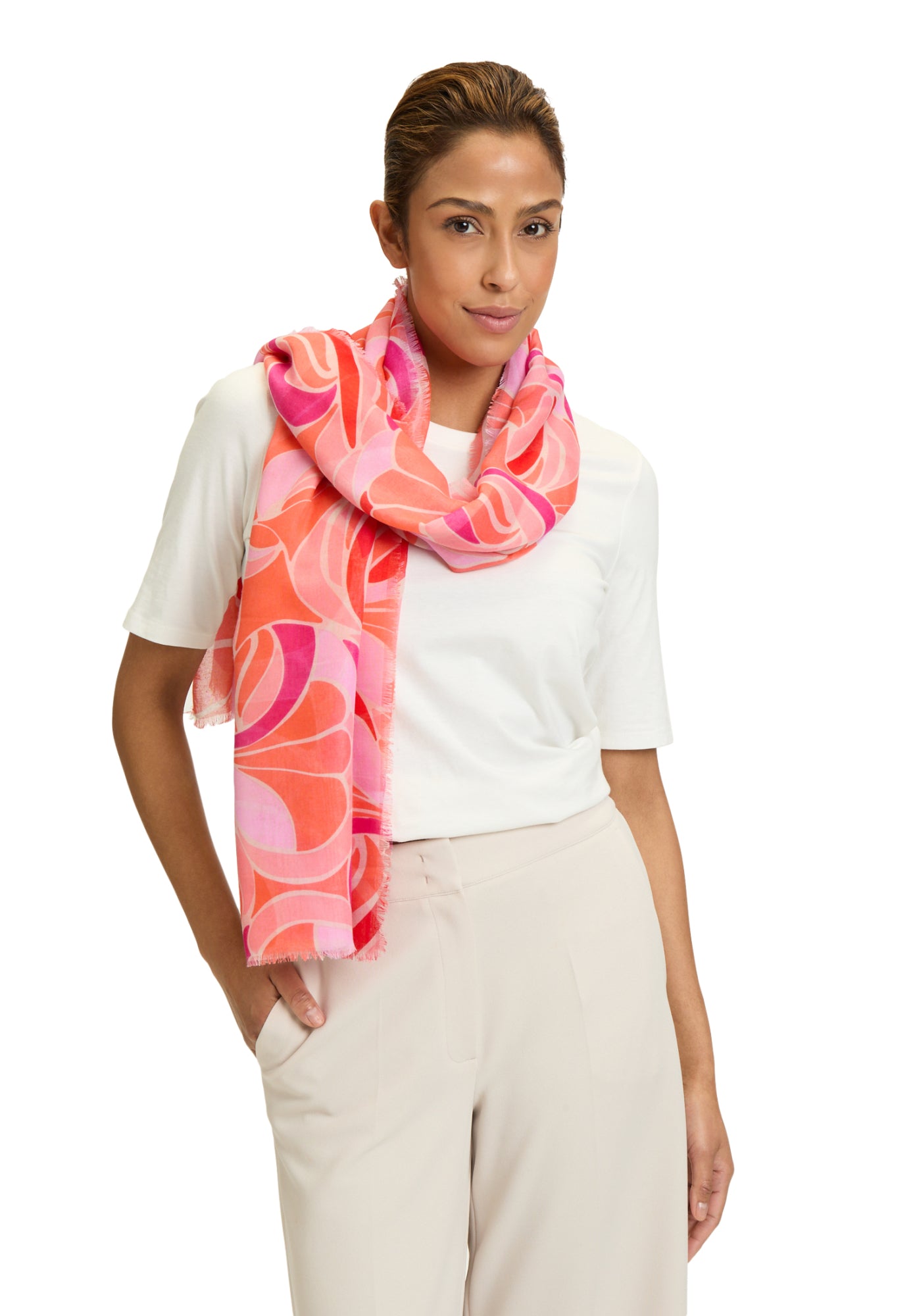 Betty Barclay Schals rosa