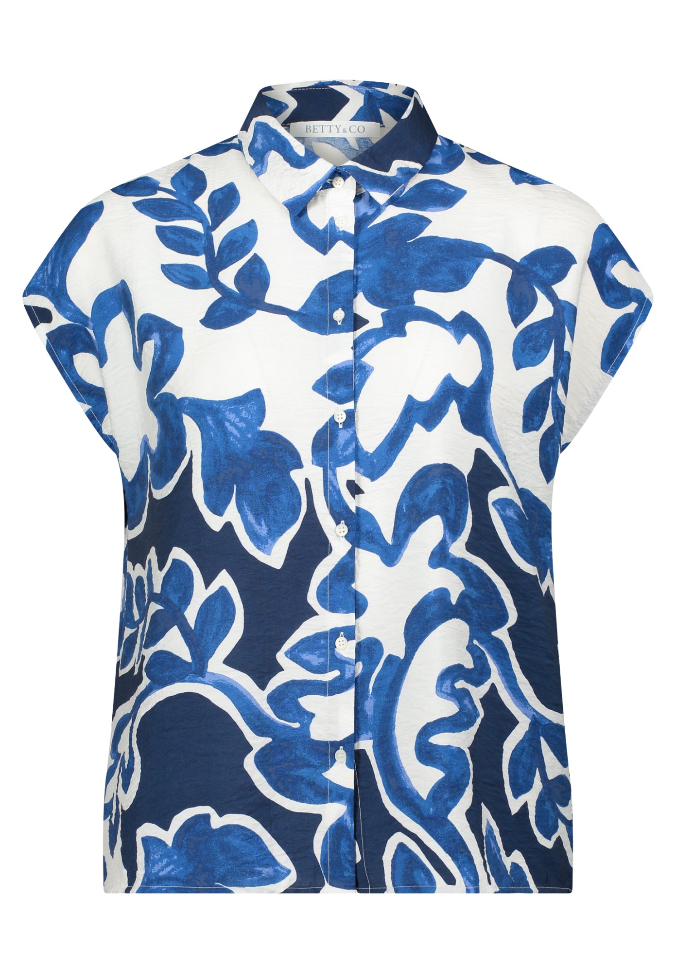 Betty & Co. Blusen dunkelblau
