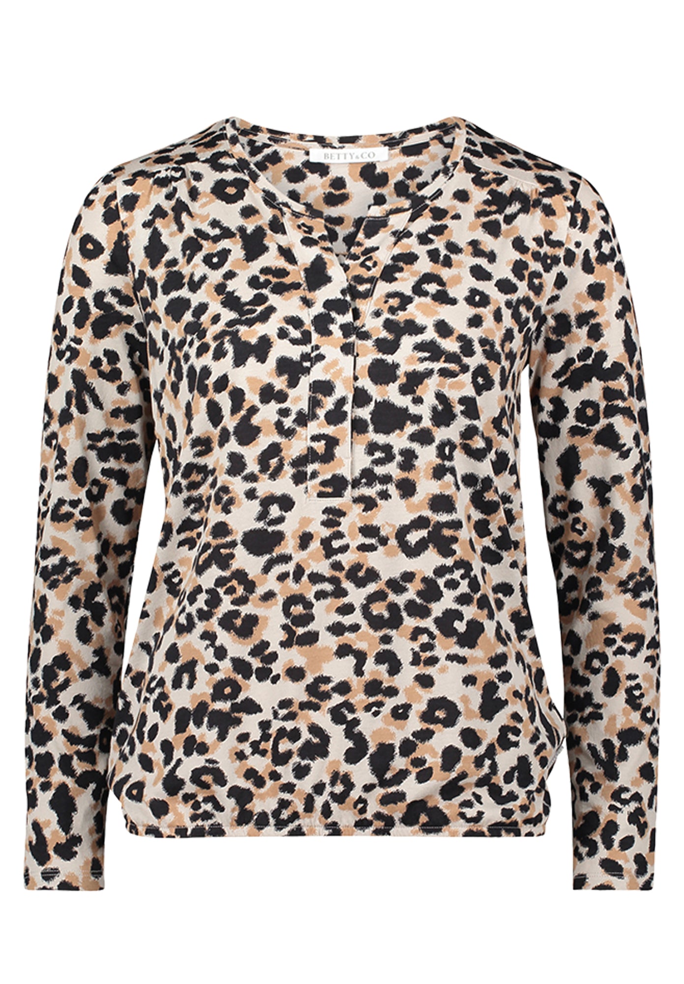 Betty & Co. Langarmshirts beige