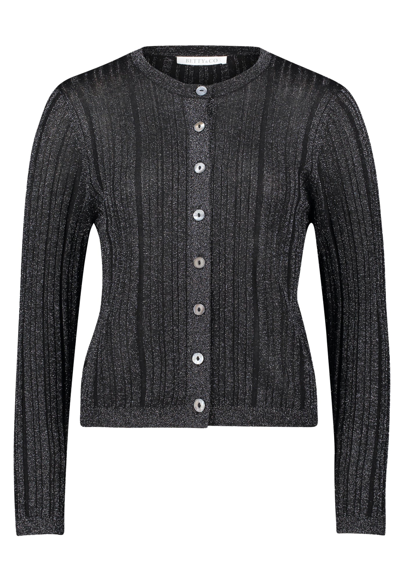 Betty & Co. Strickjacken schwarz