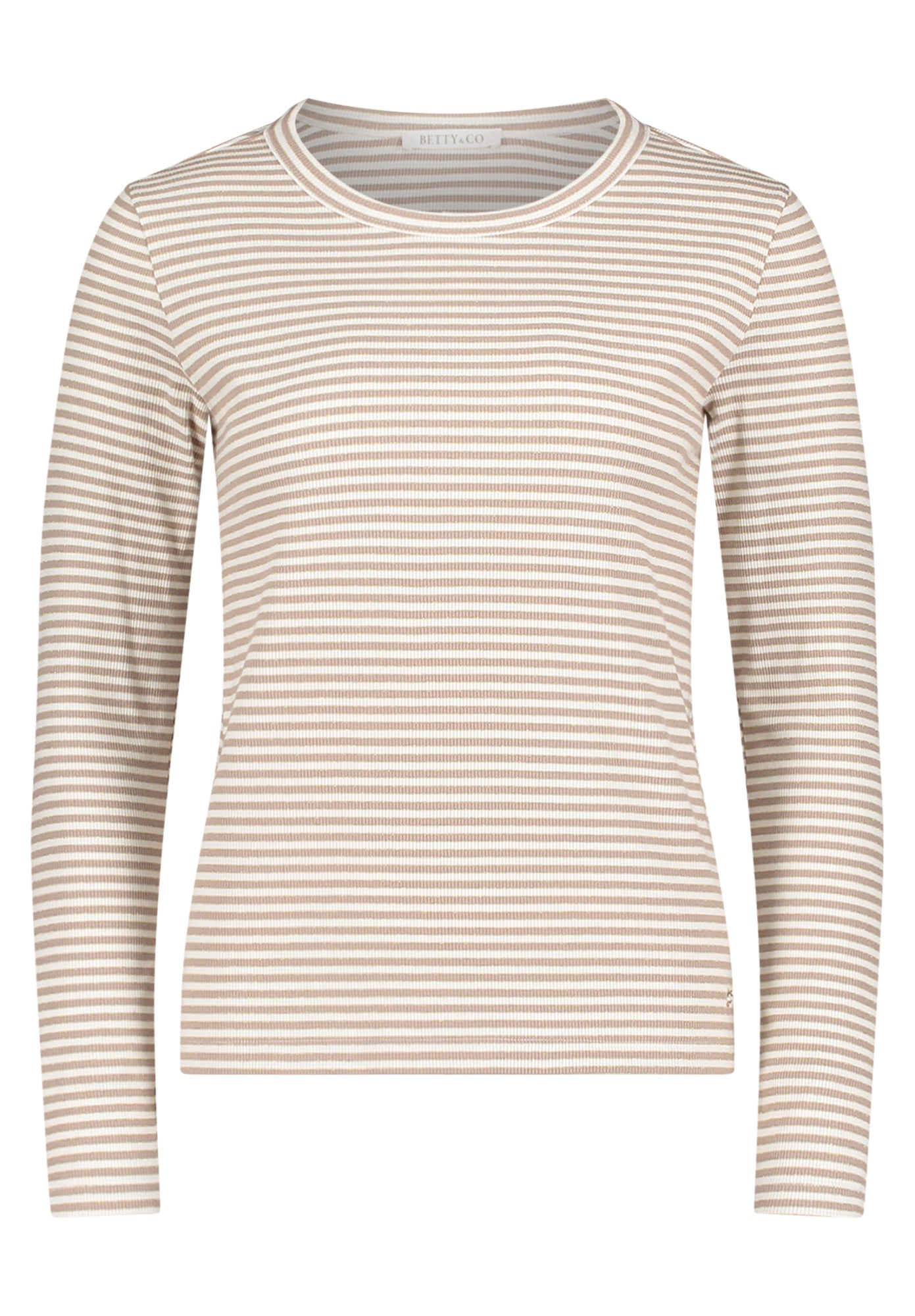 Betty & Co. Langarmshirts beige