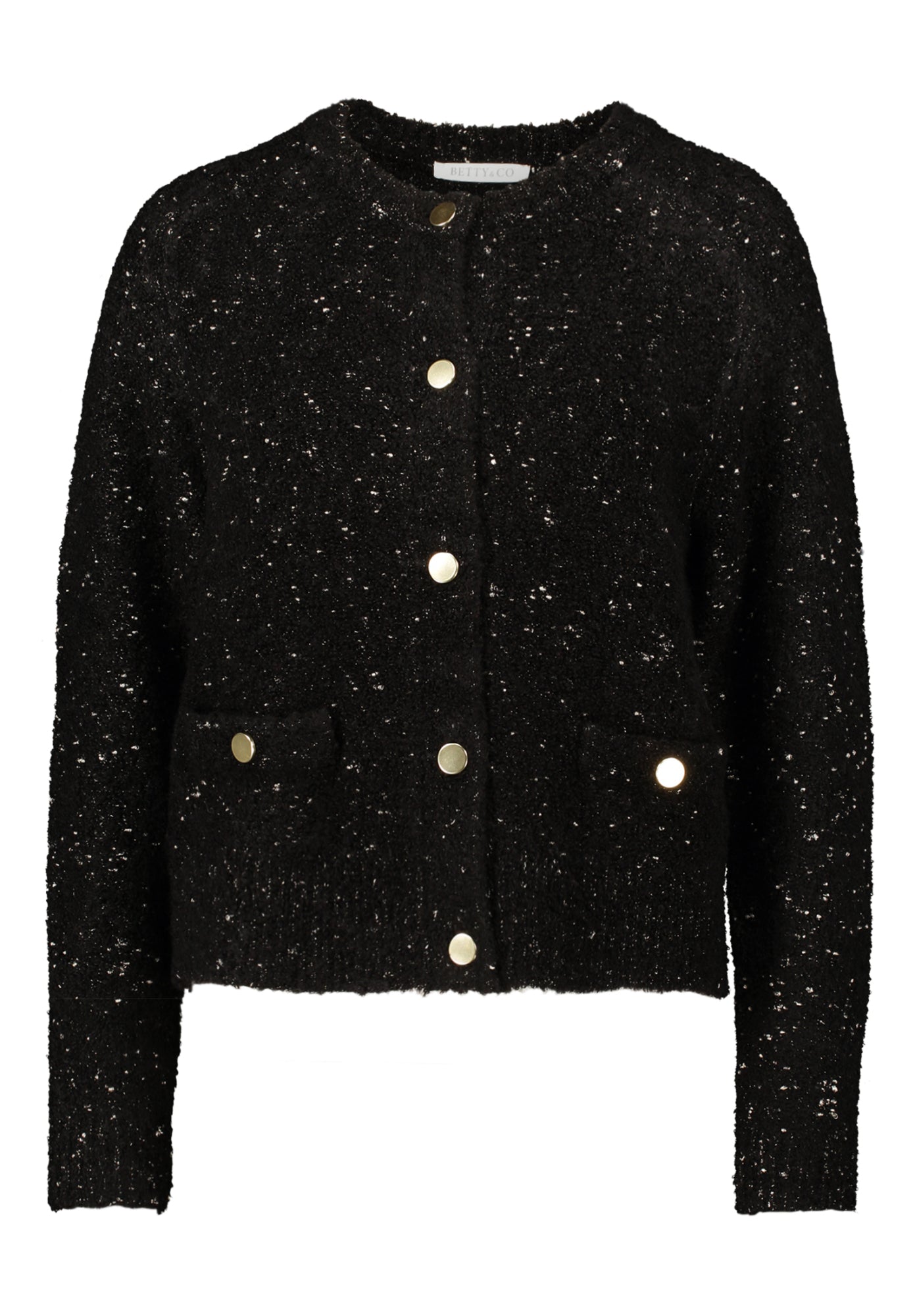 Betty & Co. Strickjacken schwarz