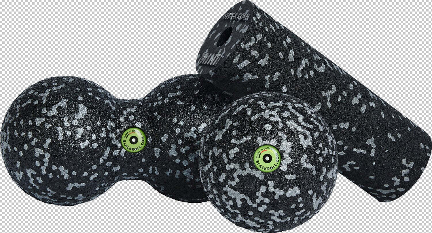 Blackroll Fitnessgeräte schwarz