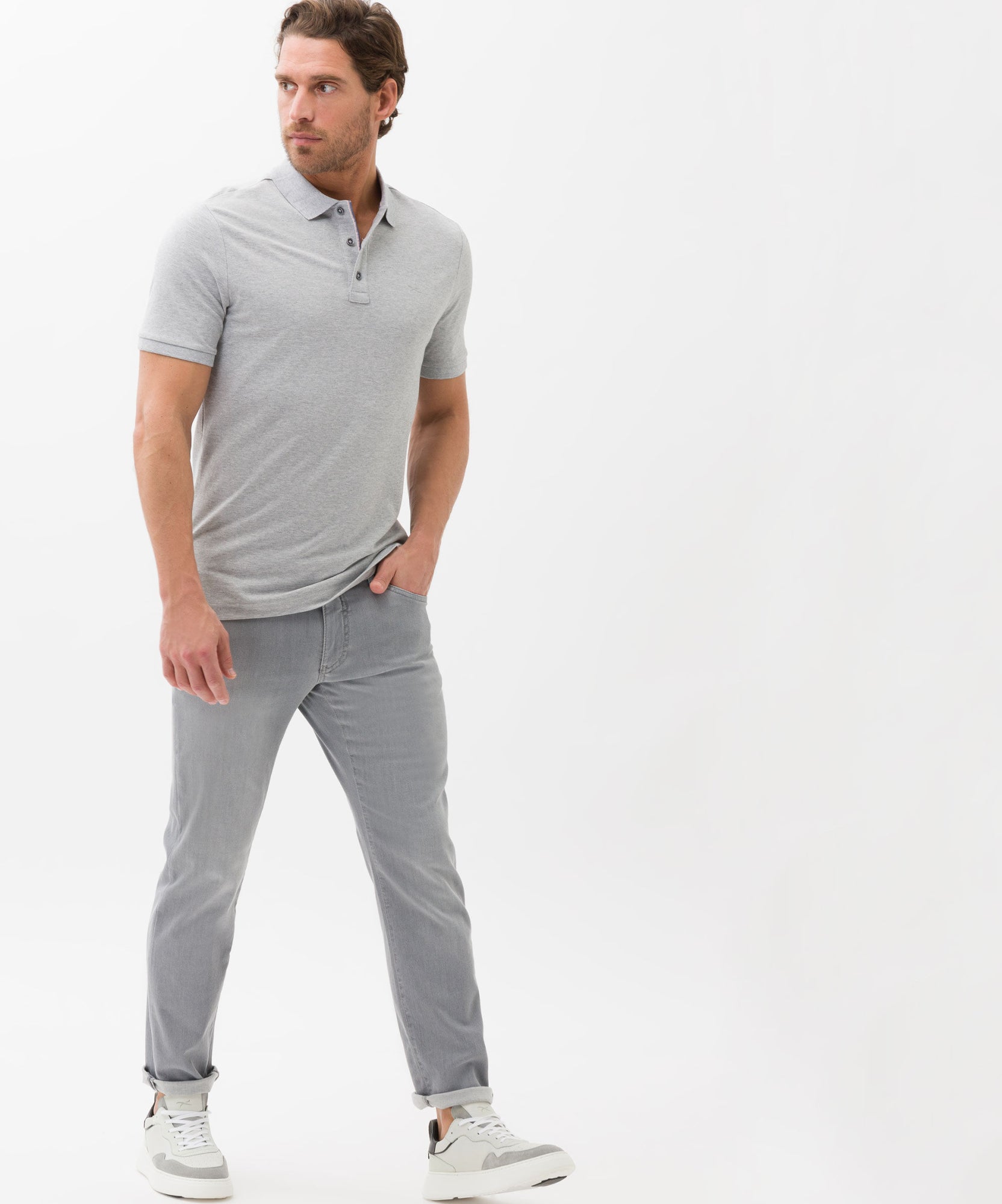 Brax Skinny, Slim grau