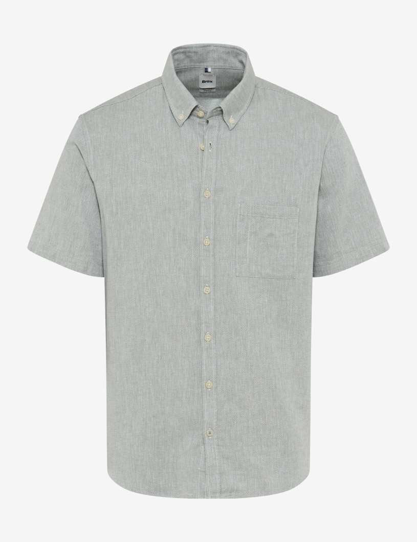 Brax Hemden  hellgrün