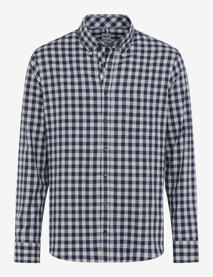 Brax Hemden blau