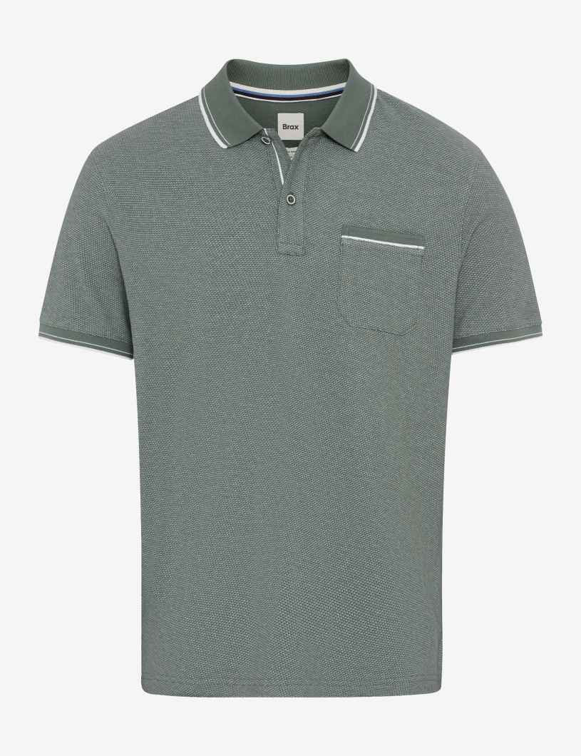 Brax Poloshirts oliv