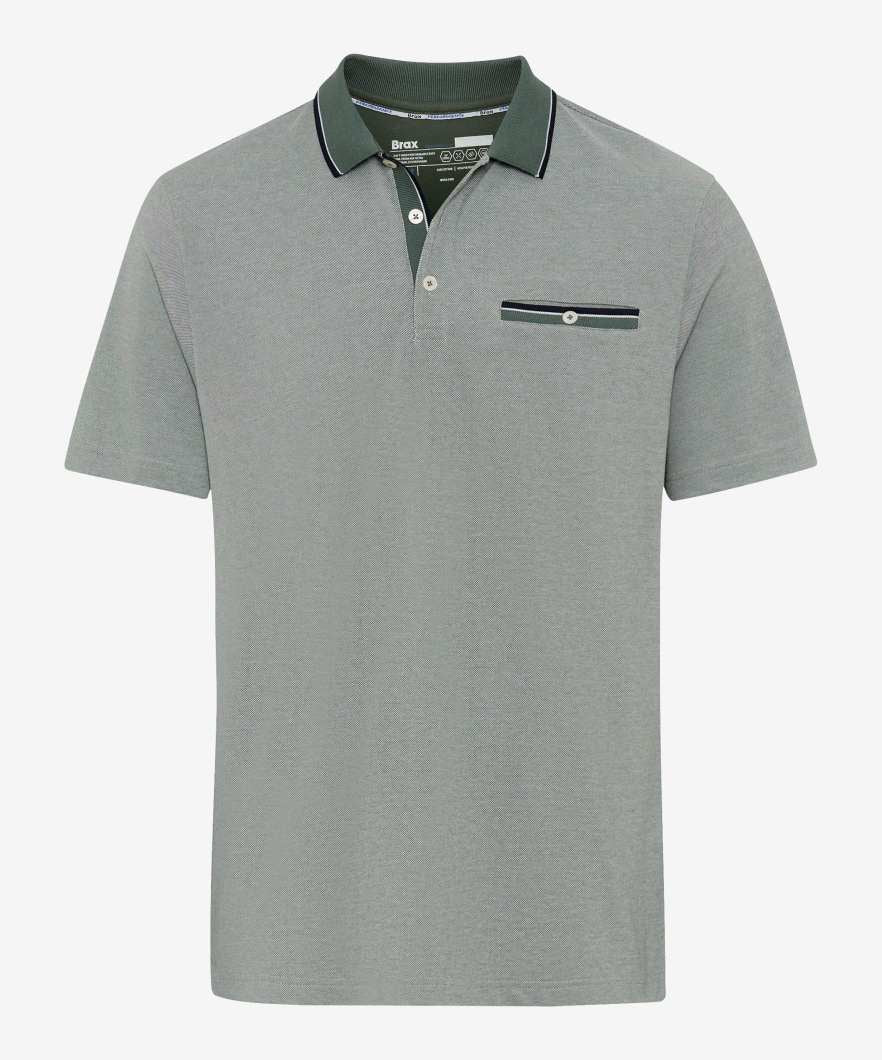 Brax Poloshirts oliv