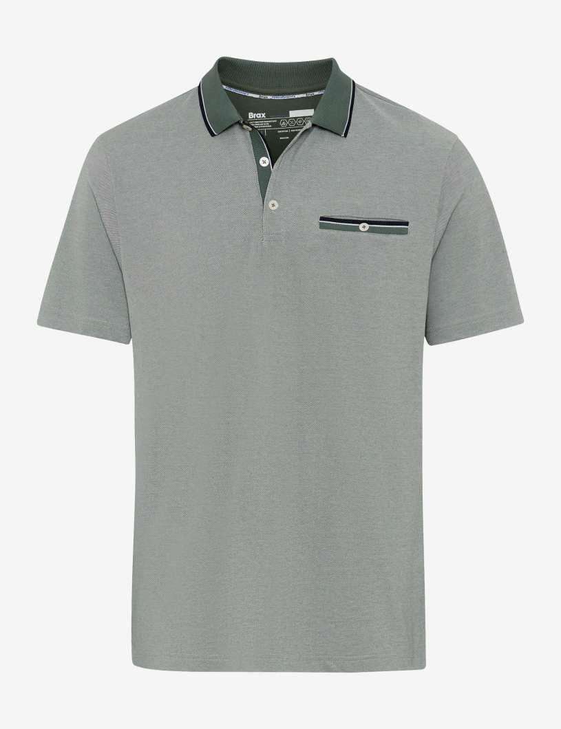 Brax Poloshirts oliv