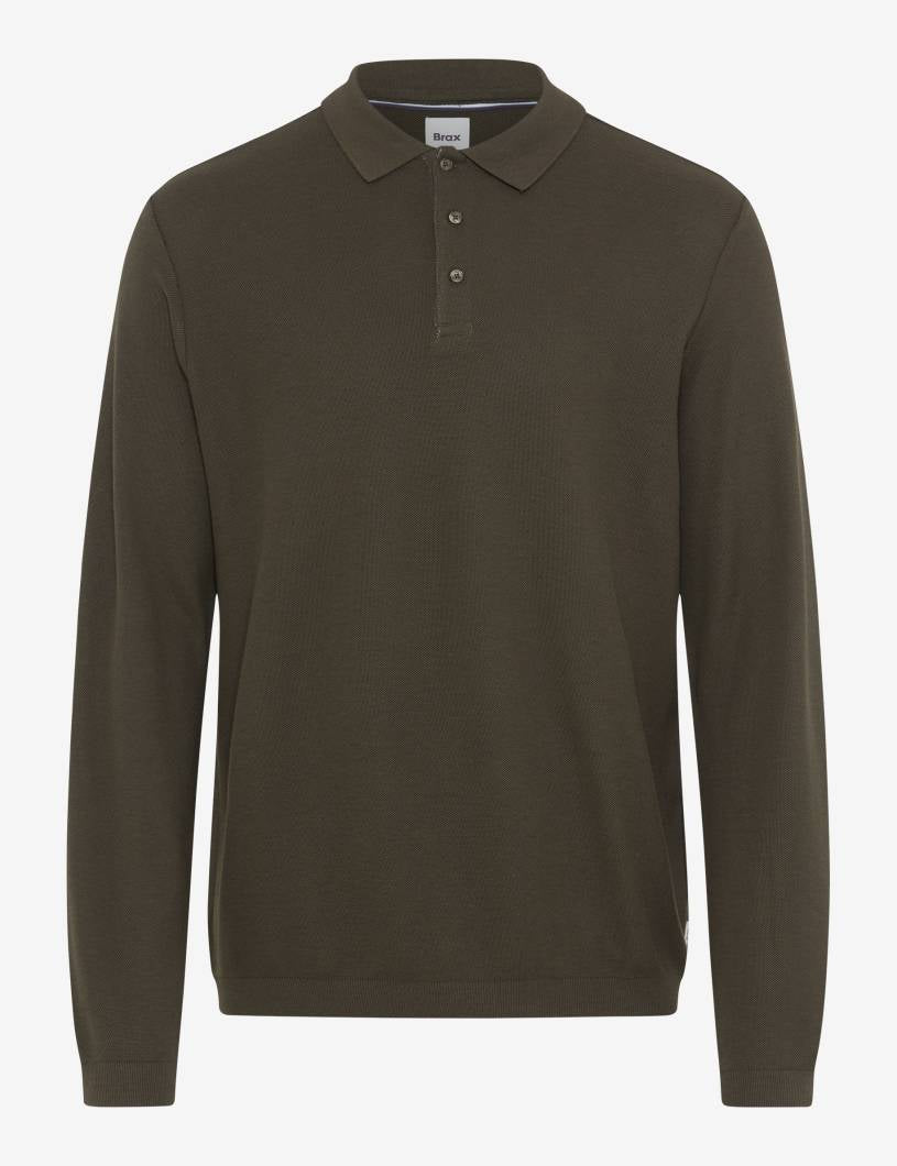 Brax Poloshirts oliv