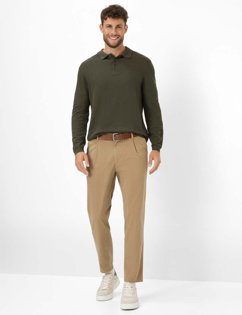 Brax Poloshirts oliv